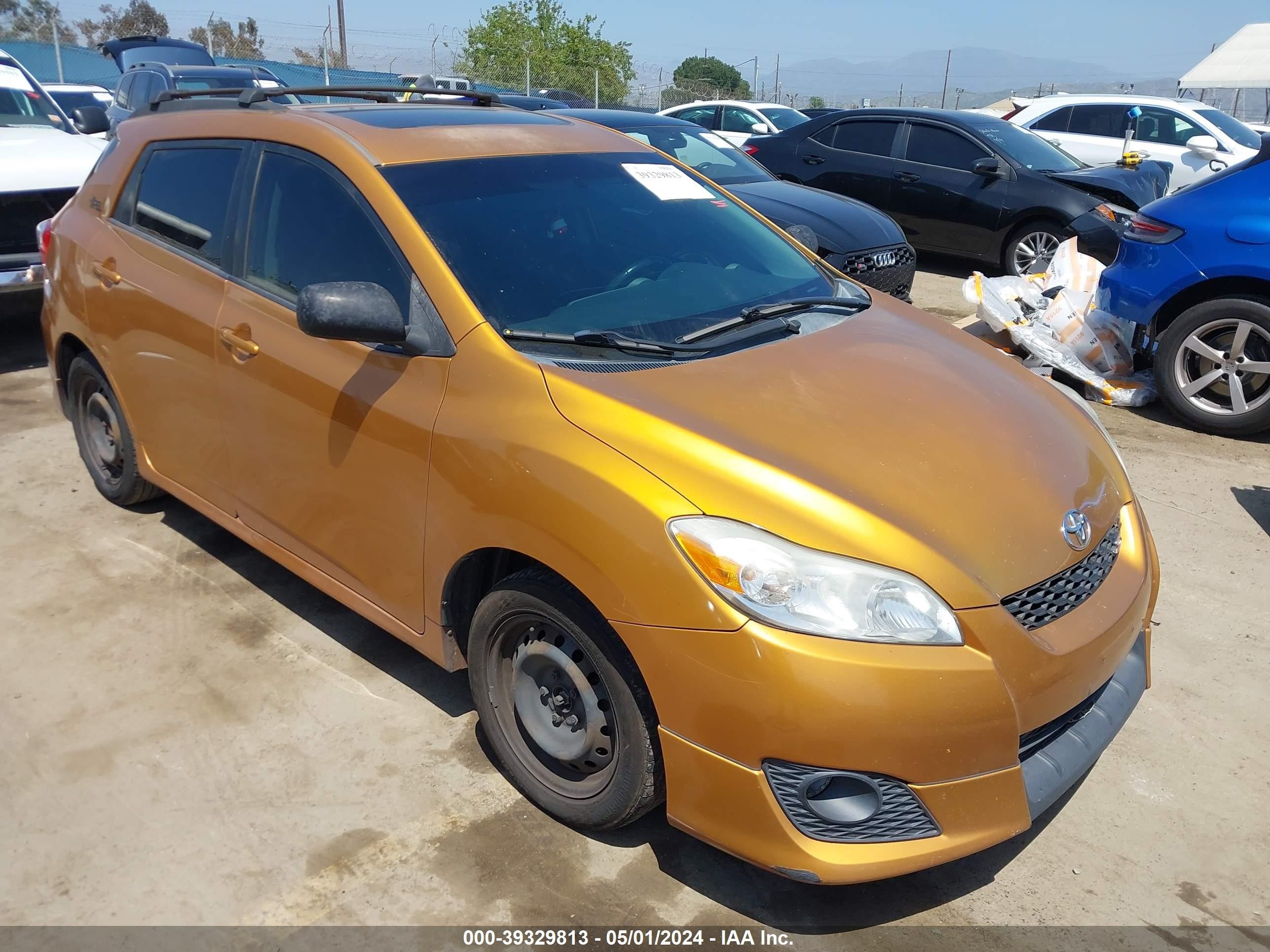 TOYOTA MATRIX 2009 2t1ke40e89c002126