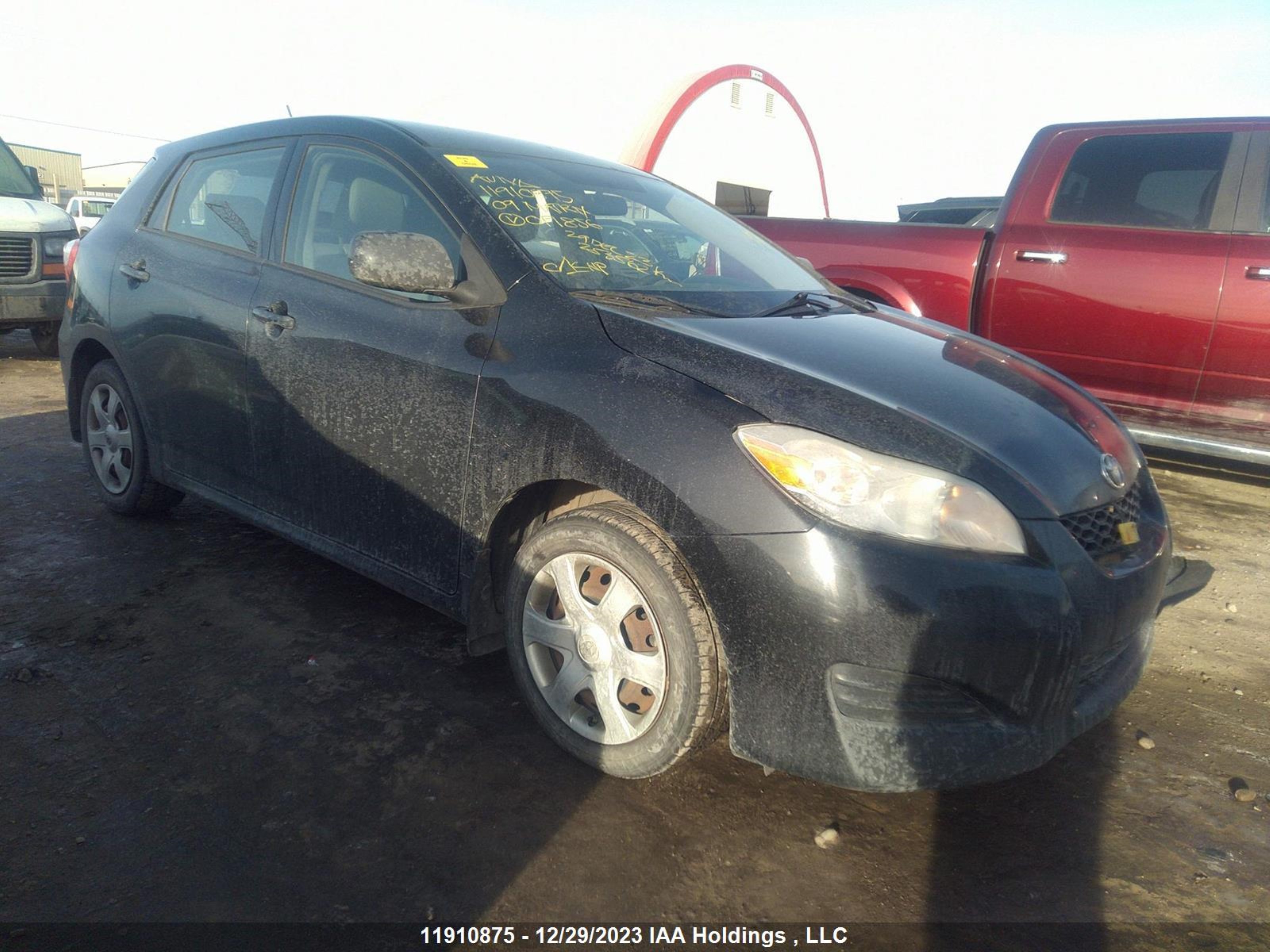 TOYOTA MATRIX 2009 2t1ke40ex9c017856