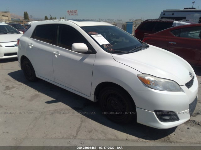 TOYOTA MATRIX 2010 2t1ke4ee9ac039540