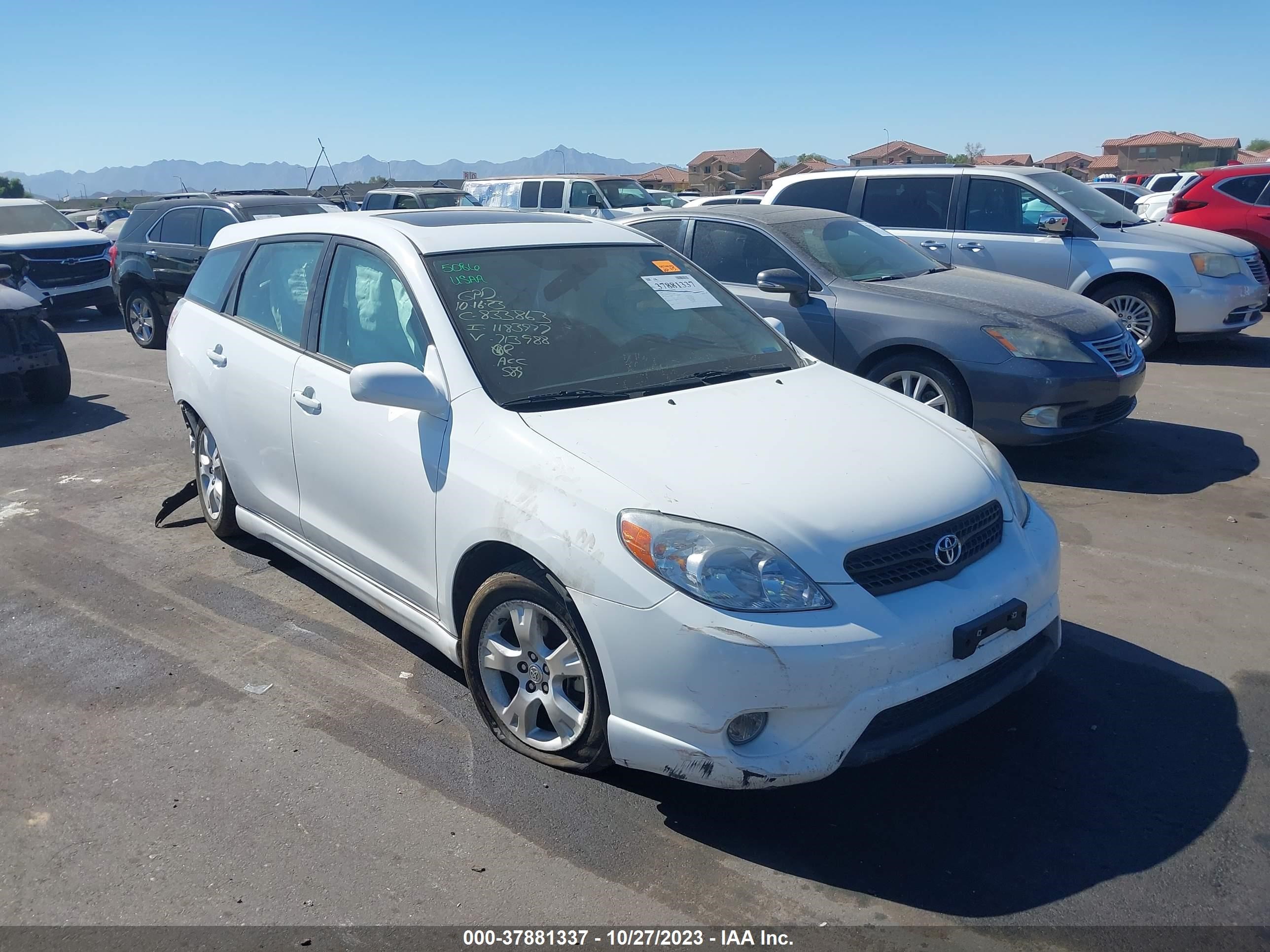 TOYOTA MATRIX 2008 2t1kr30e58c713988