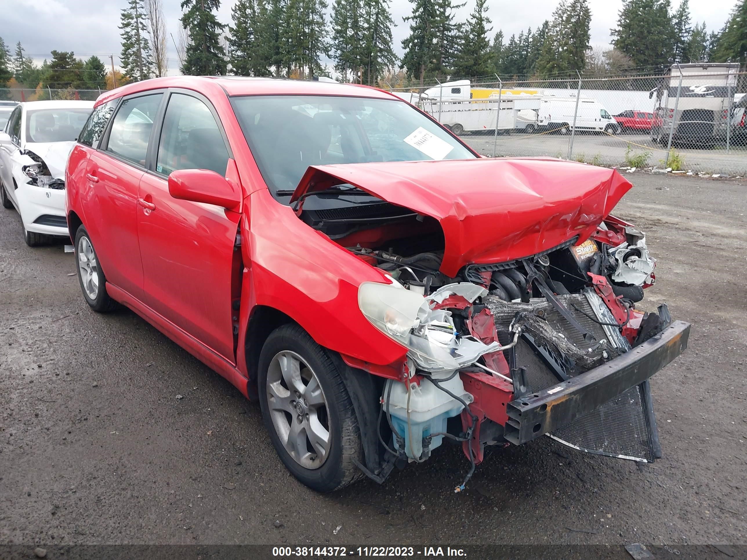 TOYOTA MATRIX 2006 2t1kr30e76c562648