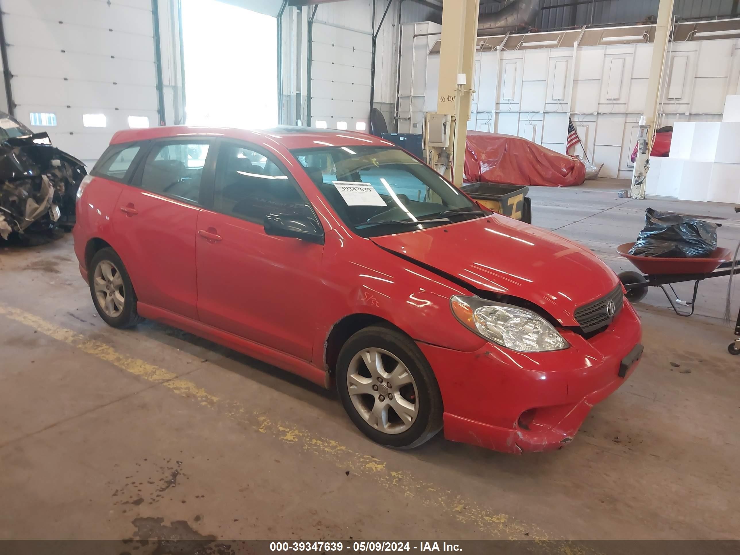 TOYOTA MATRIX 2006 2t1kr30ex6c558139