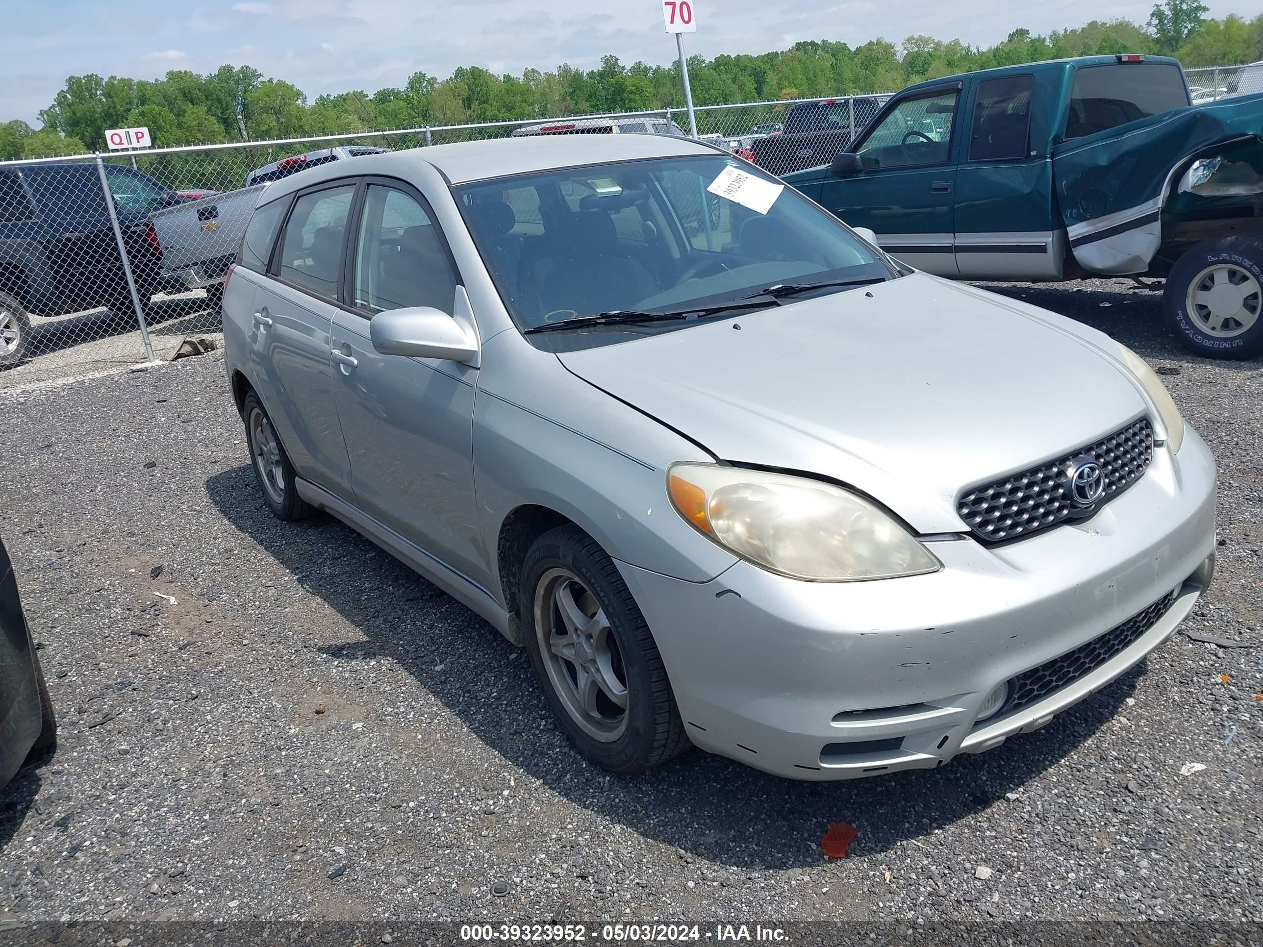 TOYOTA MATRIX 2004 2t1kr32e04c173585