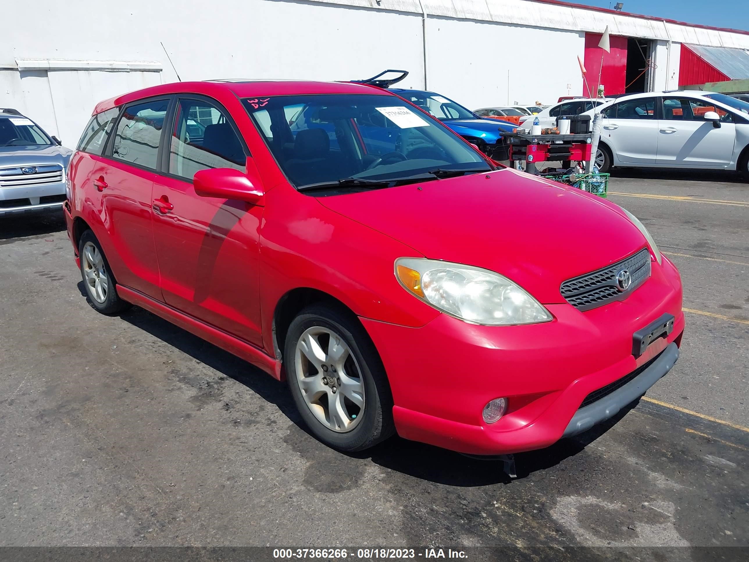 TOYOTA MATRIX 2005 2t1kr32e05c343140