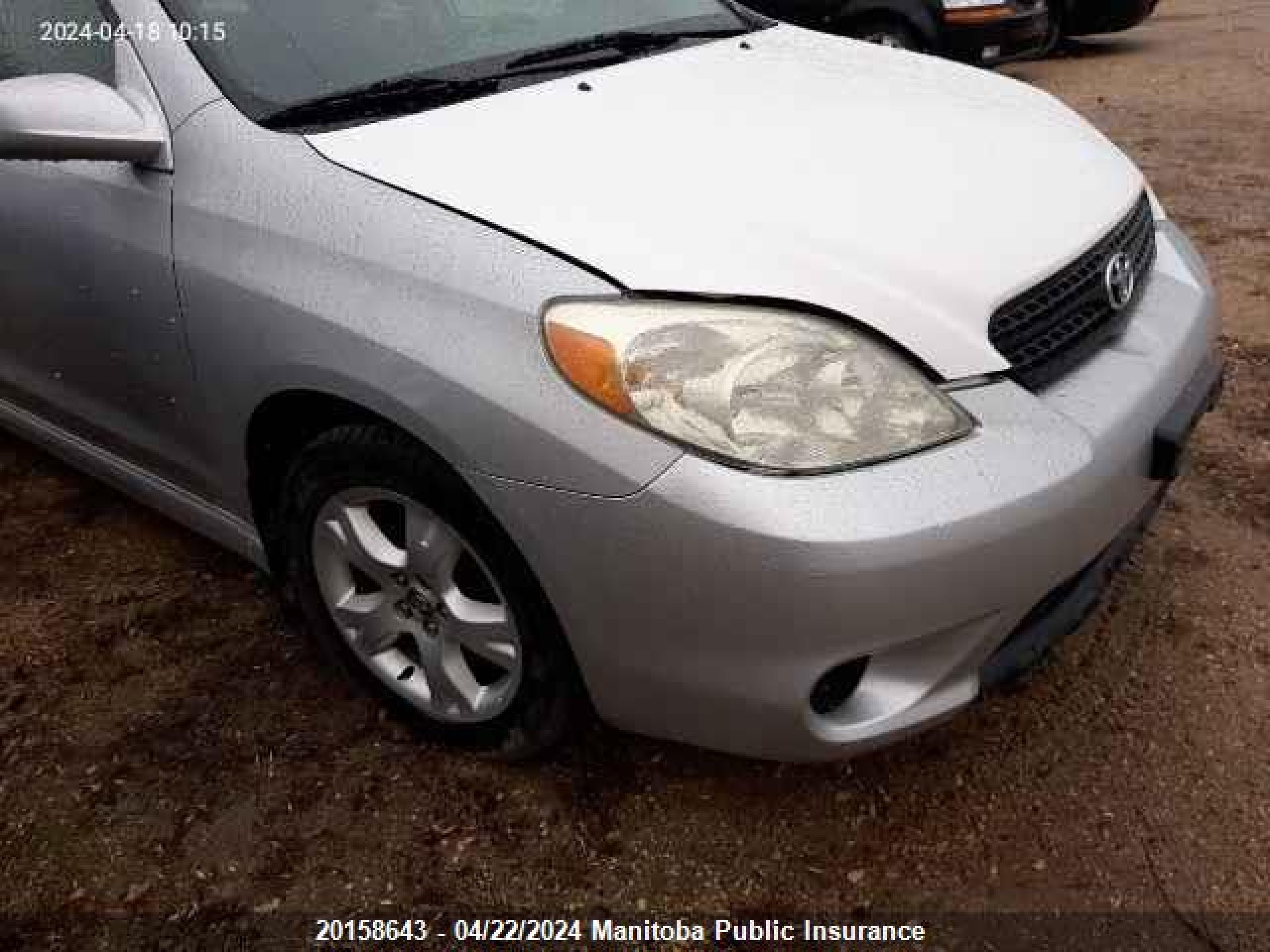 TOYOTA MATRIX 2005 2t1kr32e05c875620