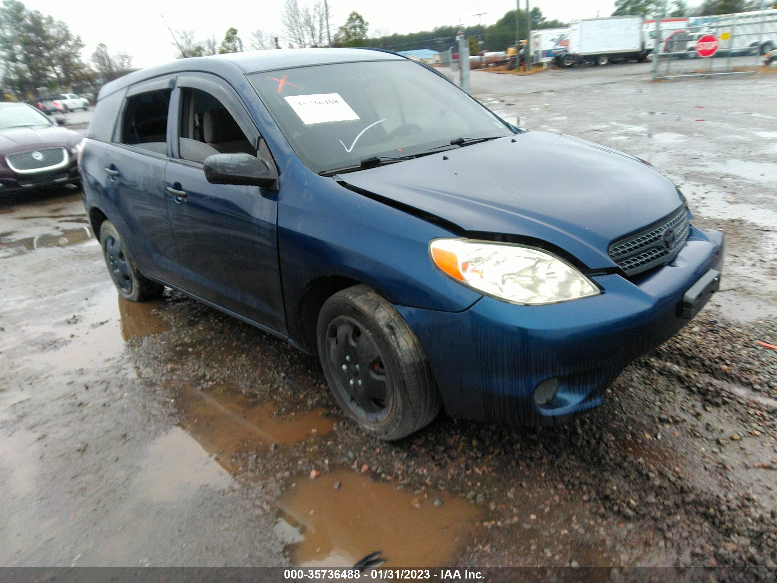 TOYOTA MATRIX 2007 2t1kr32e07c642081