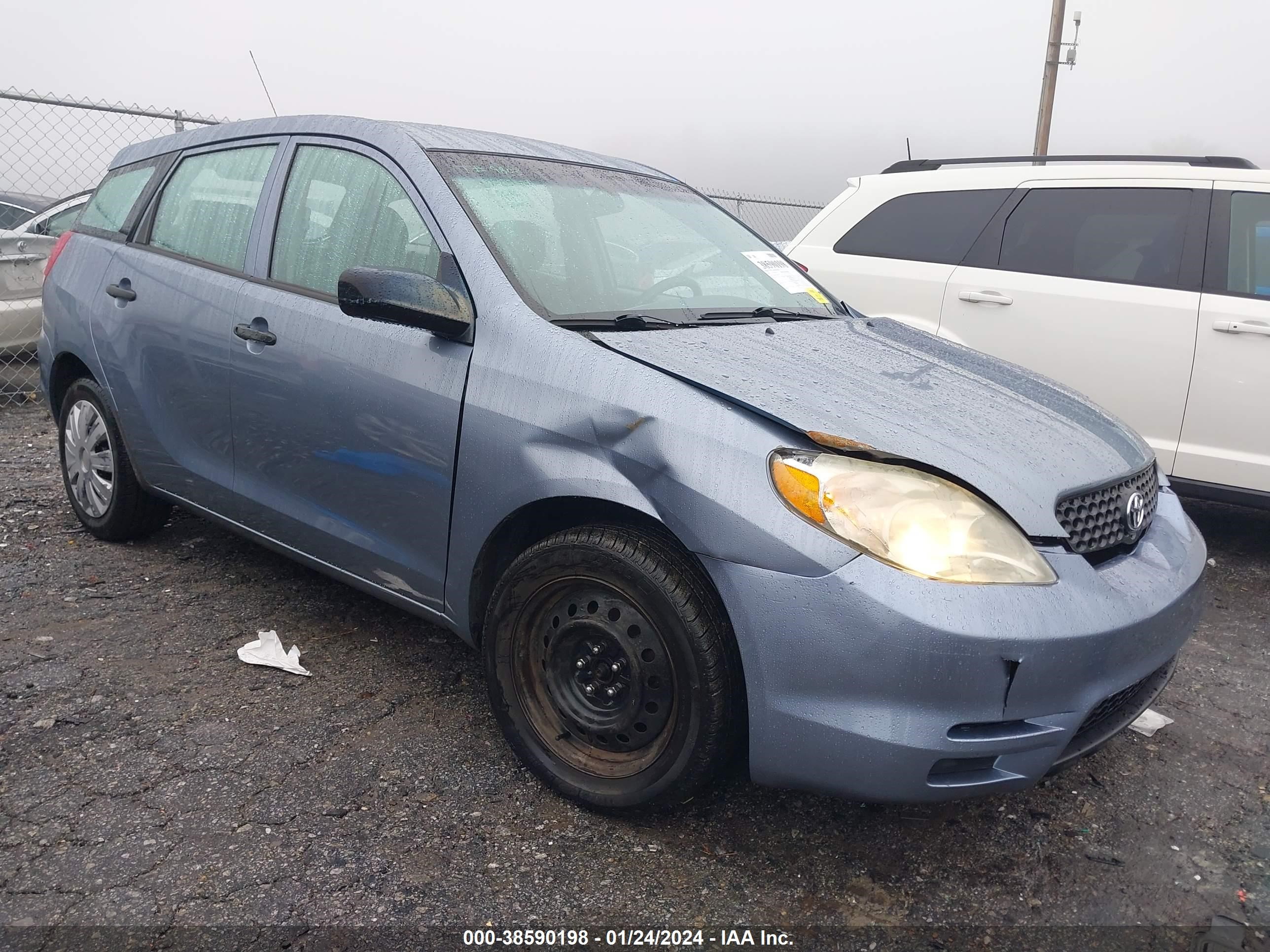 TOYOTA MATRIX 2003 2t1kr32e13c035343