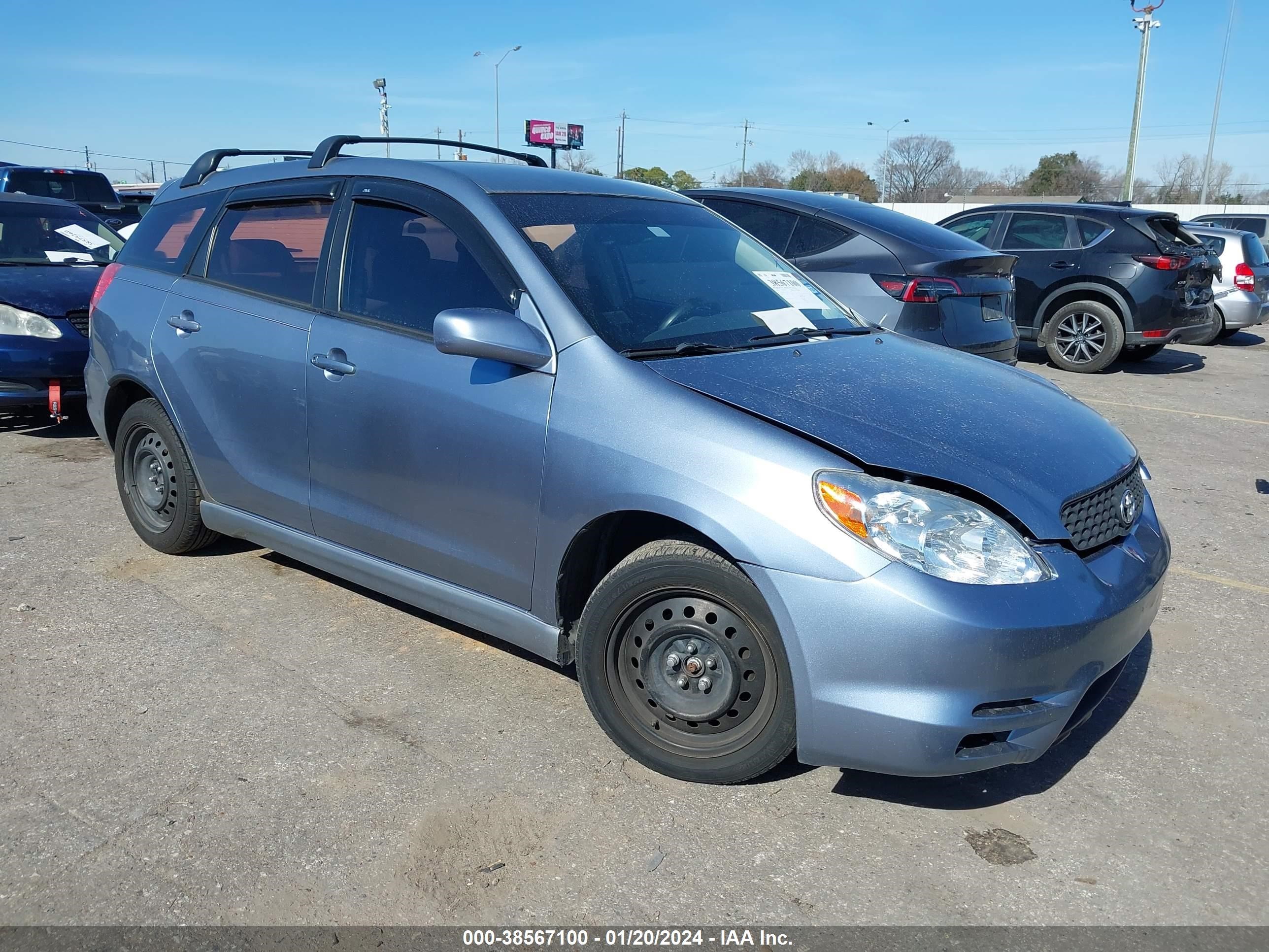 TOYOTA MATRIX 2004 2t1kr32e14c186247