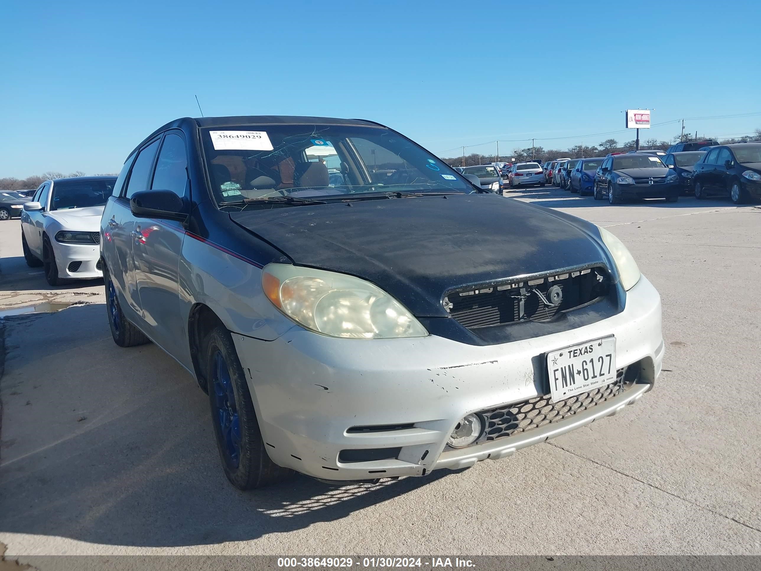 TOYOTA MATRIX 2004 2t1kr32e14c203905