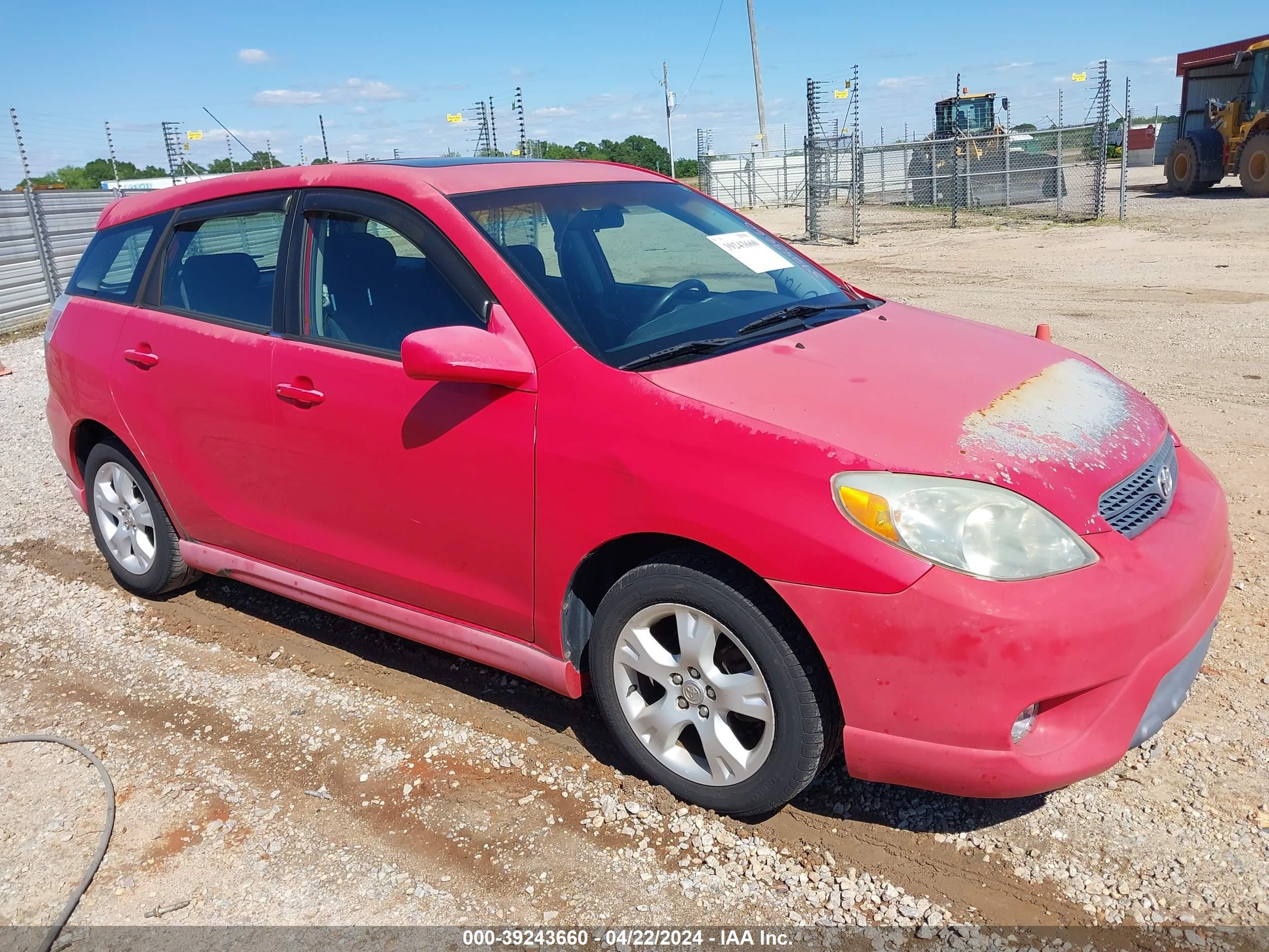 TOYOTA MATRIX 2006 2t1kr32e16c591141