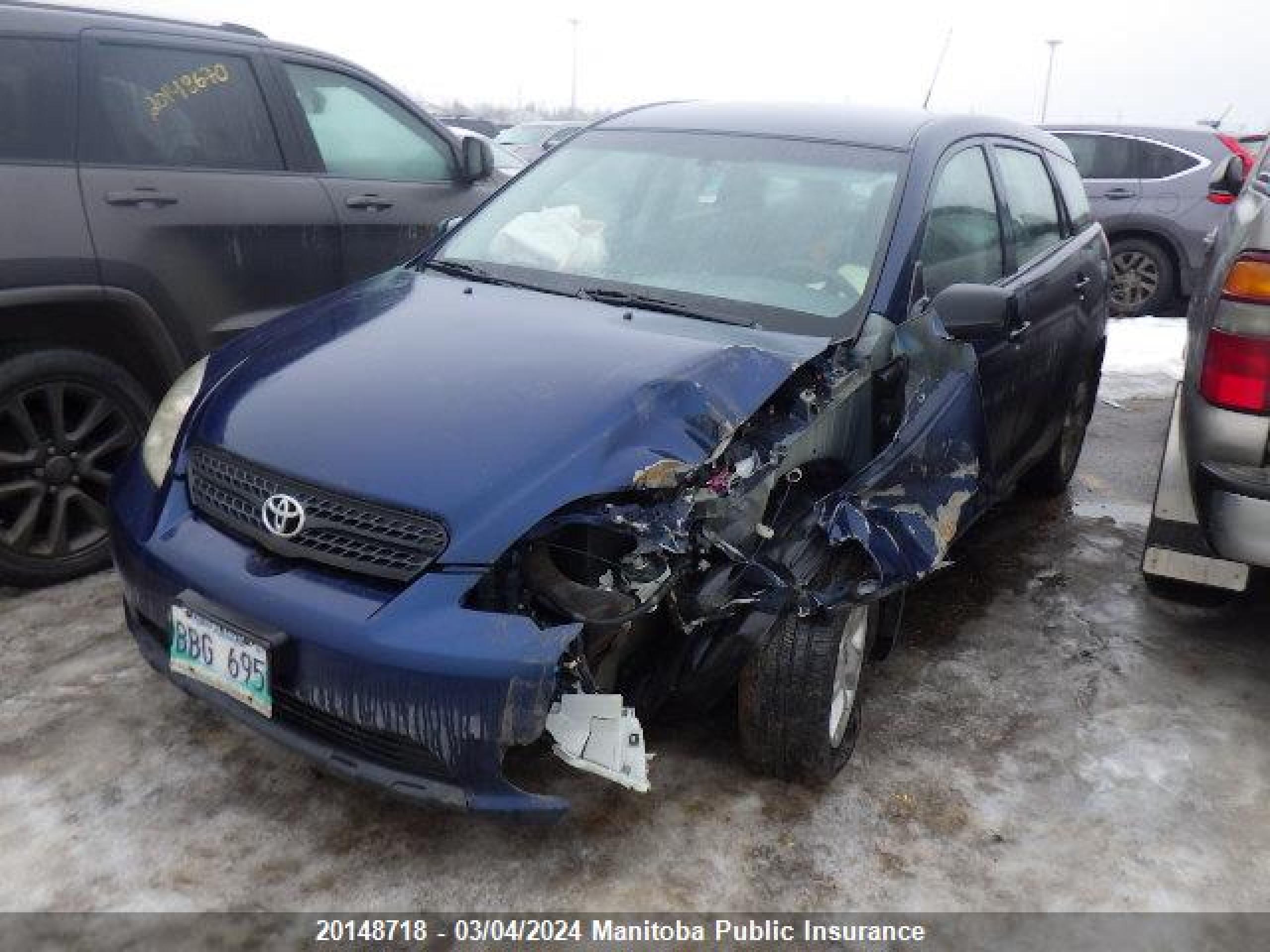 TOYOTA MATRIX 2007 2t1kr32e17c652294