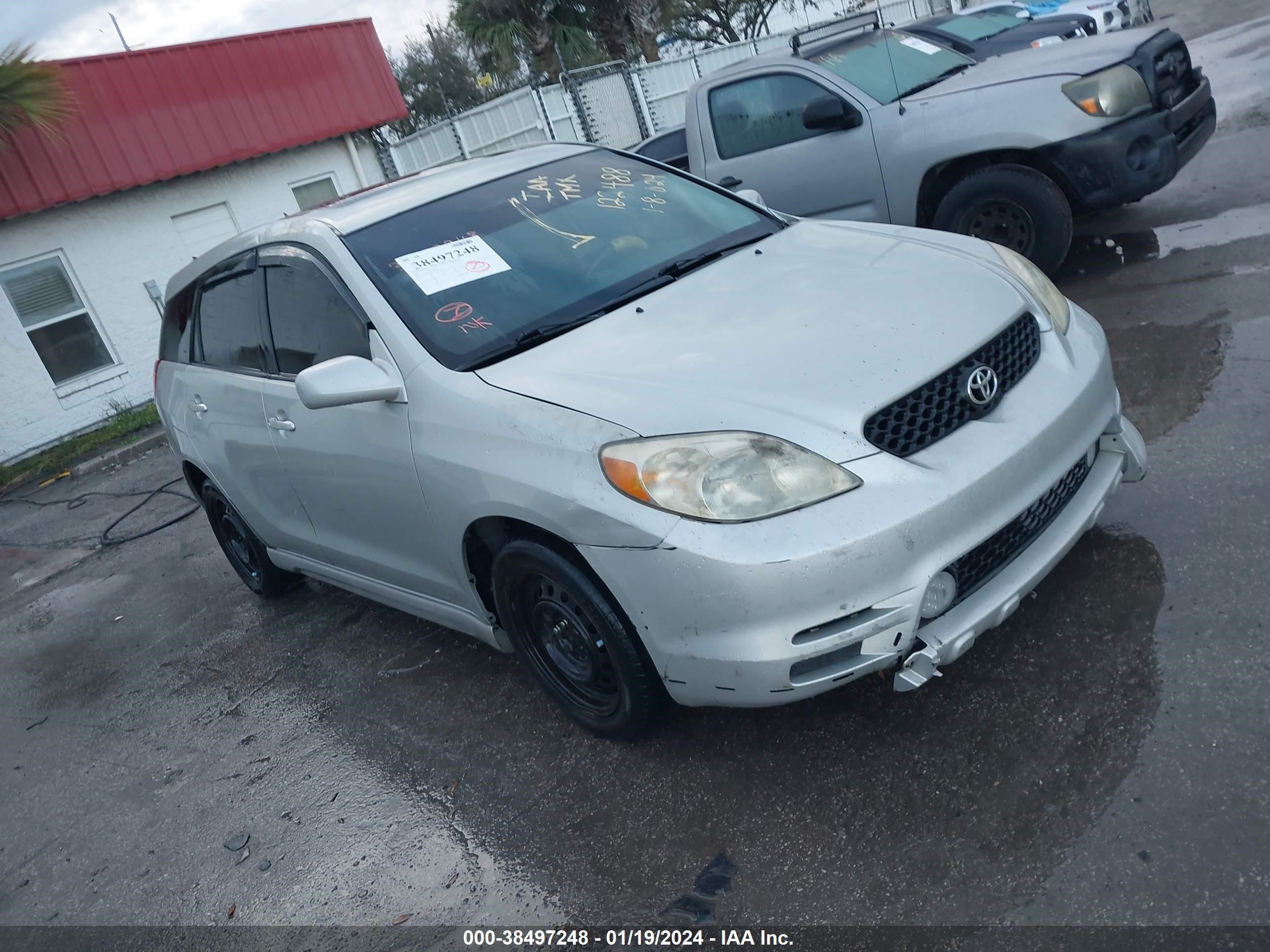 TOYOTA MATRIX 2003 2t1kr32e23c122488