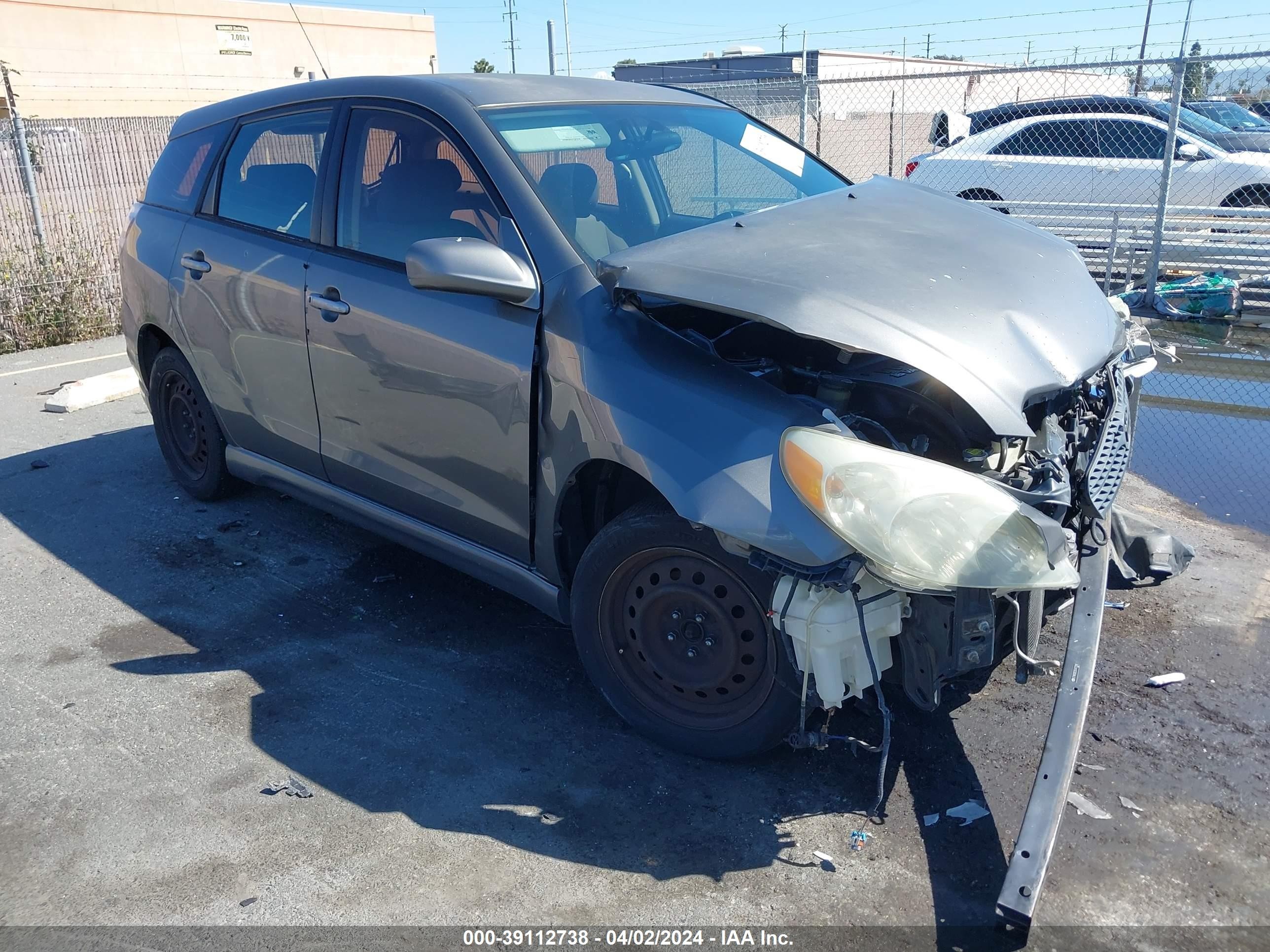 TOYOTA MATRIX 2005 2t1kr32e25c477258