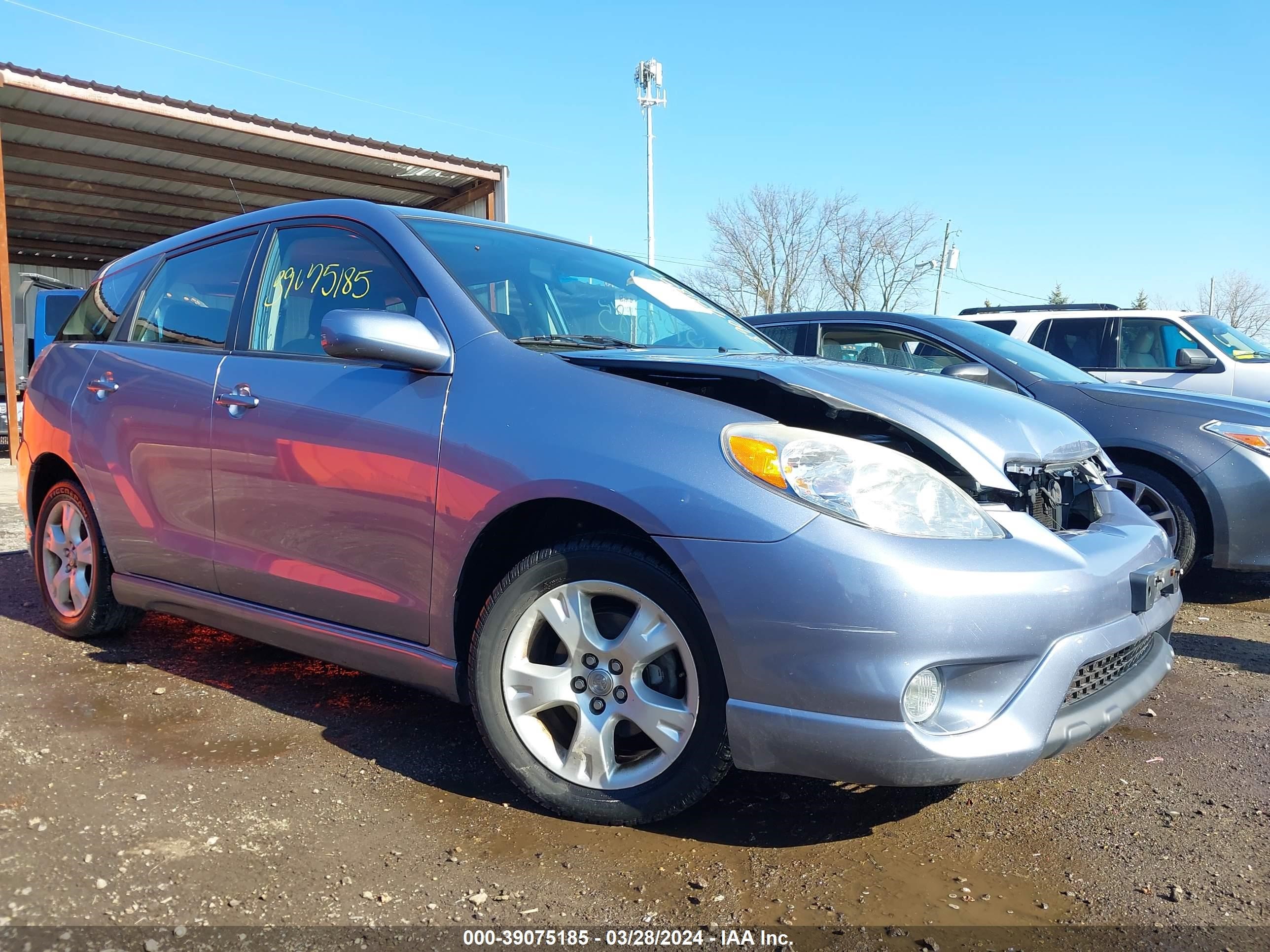 TOYOTA MATRIX 2007 2t1kr32e27c644737