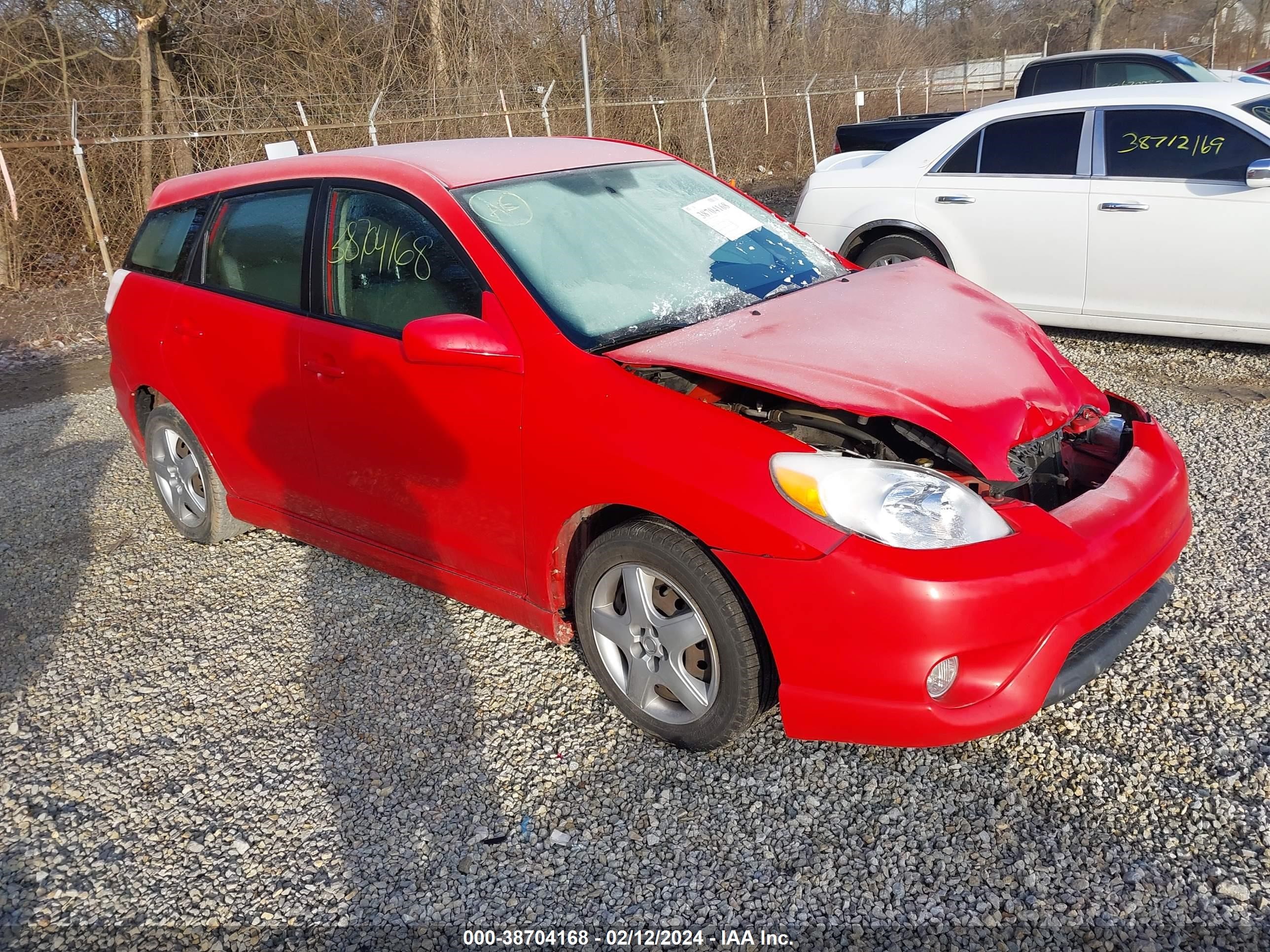 TOYOTA MATRIX 2007 2t1kr32e27c667063