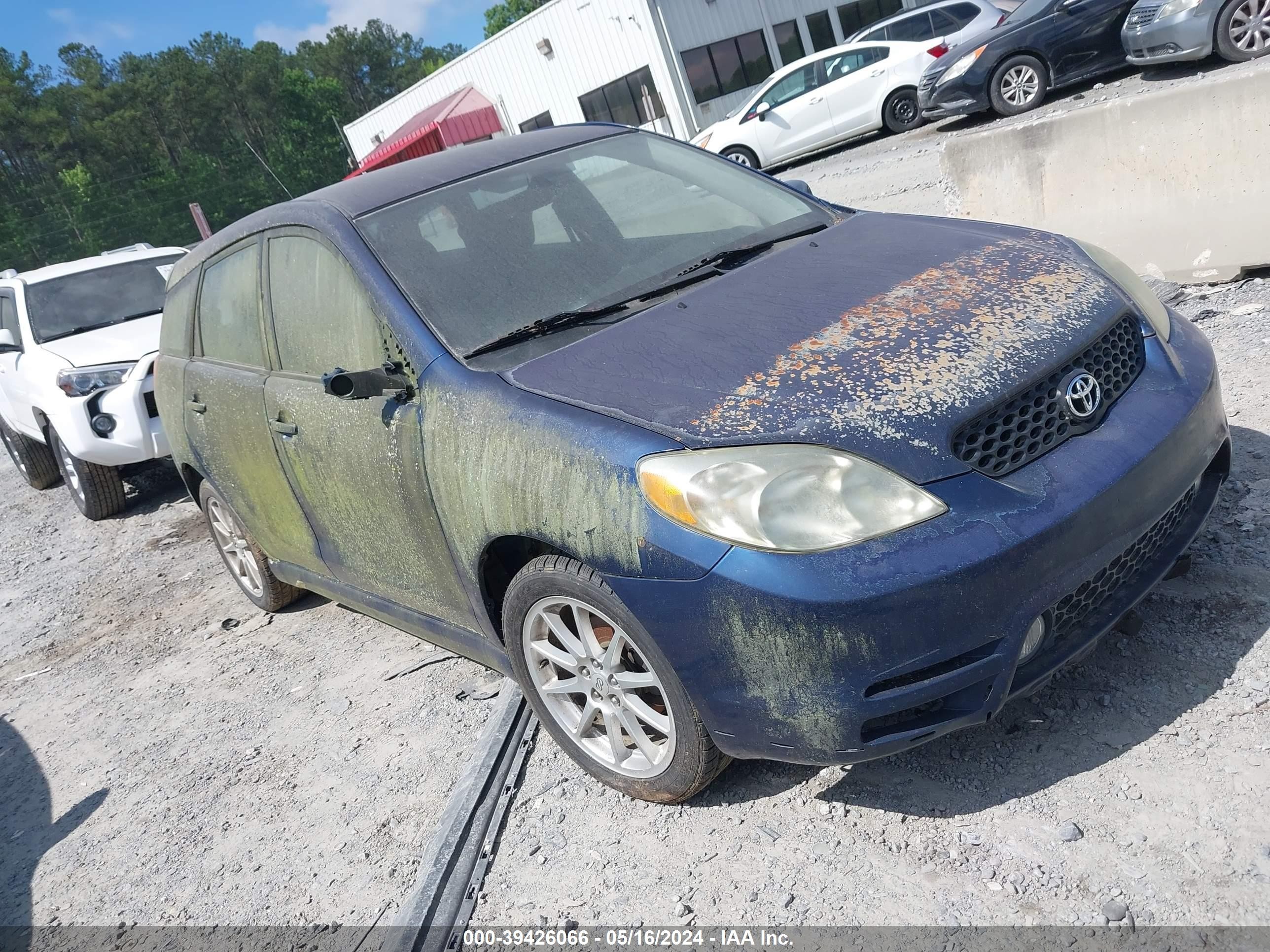 TOYOTA MATRIX 2003 2t1kr32e33c003199