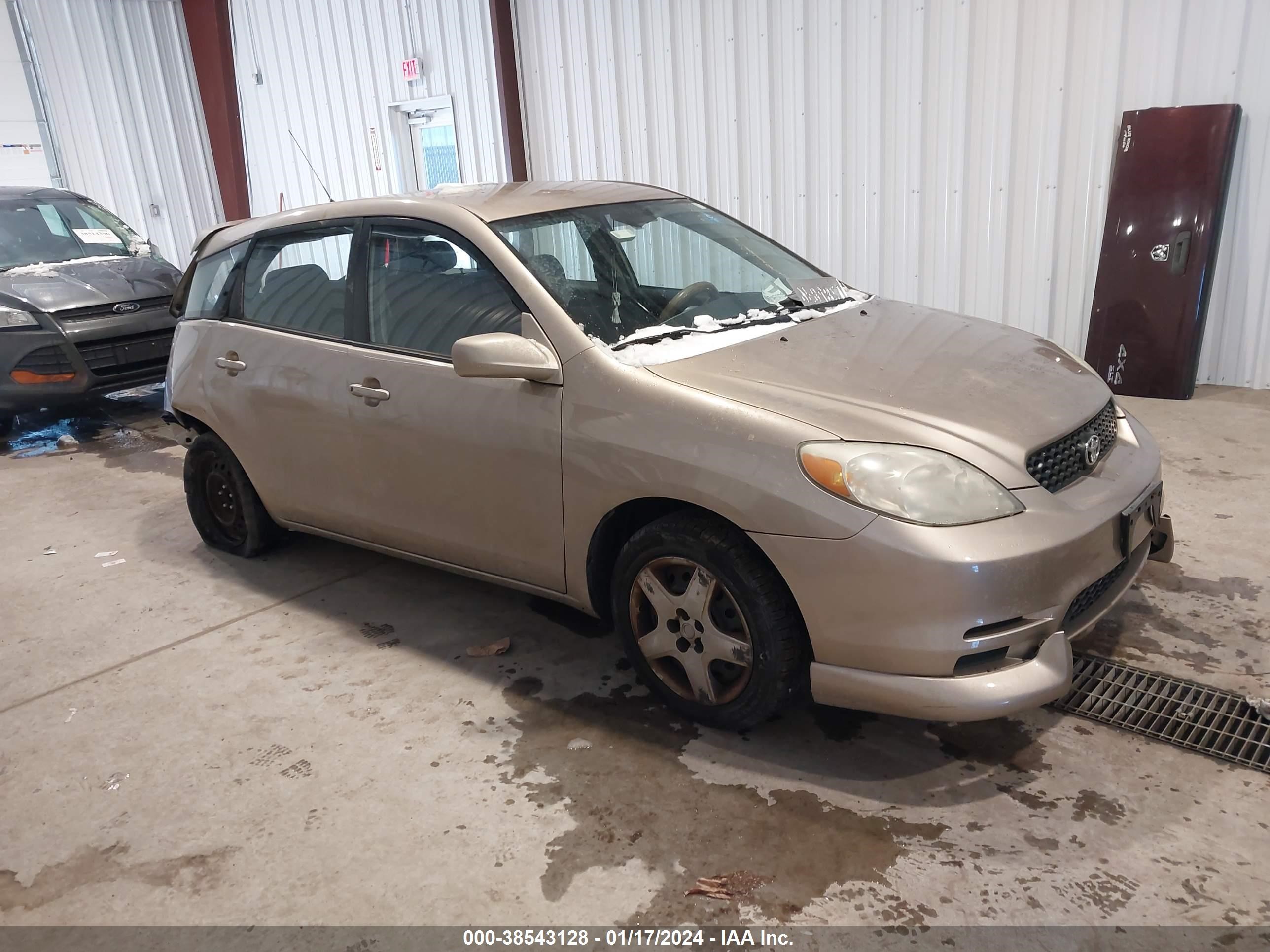 TOYOTA MATRIX 2003 2t1kr32e33c085919