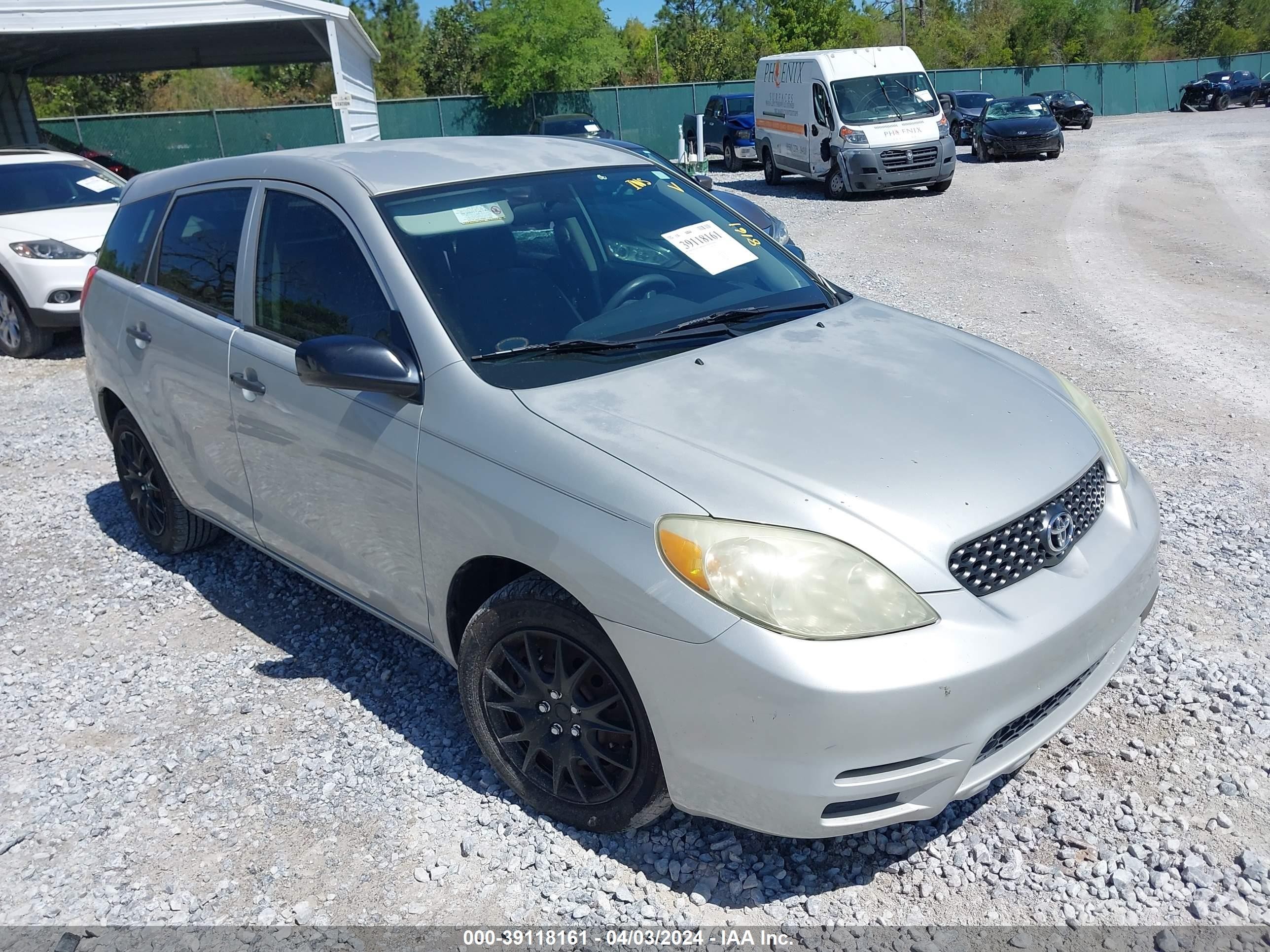 TOYOTA MATRIX 2004 2t1kr32e34c314973