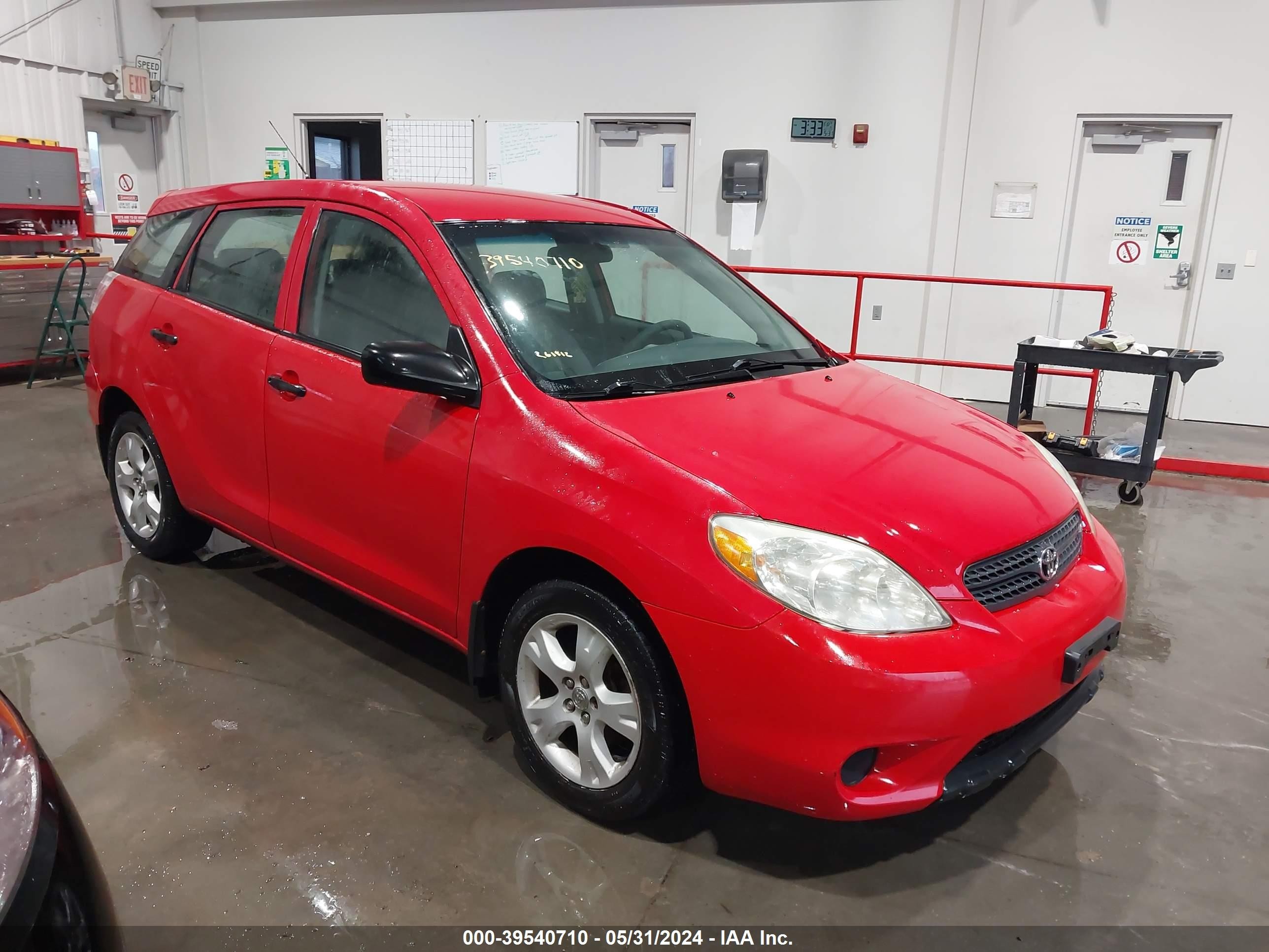 TOYOTA MATRIX 2006 2t1kr32e36c585406