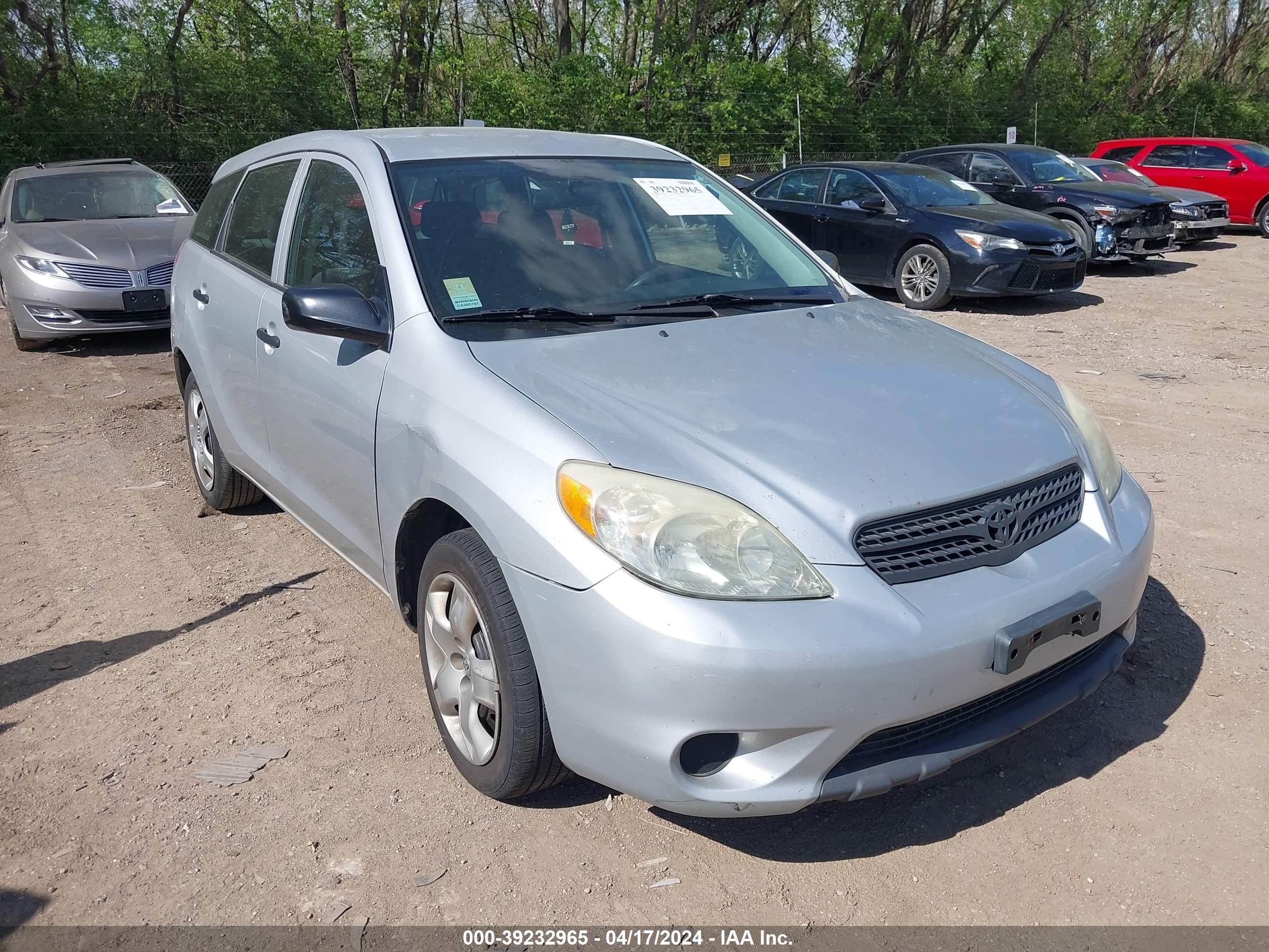 TOYOTA MATRIX 2007 2t1kr32e37c624383