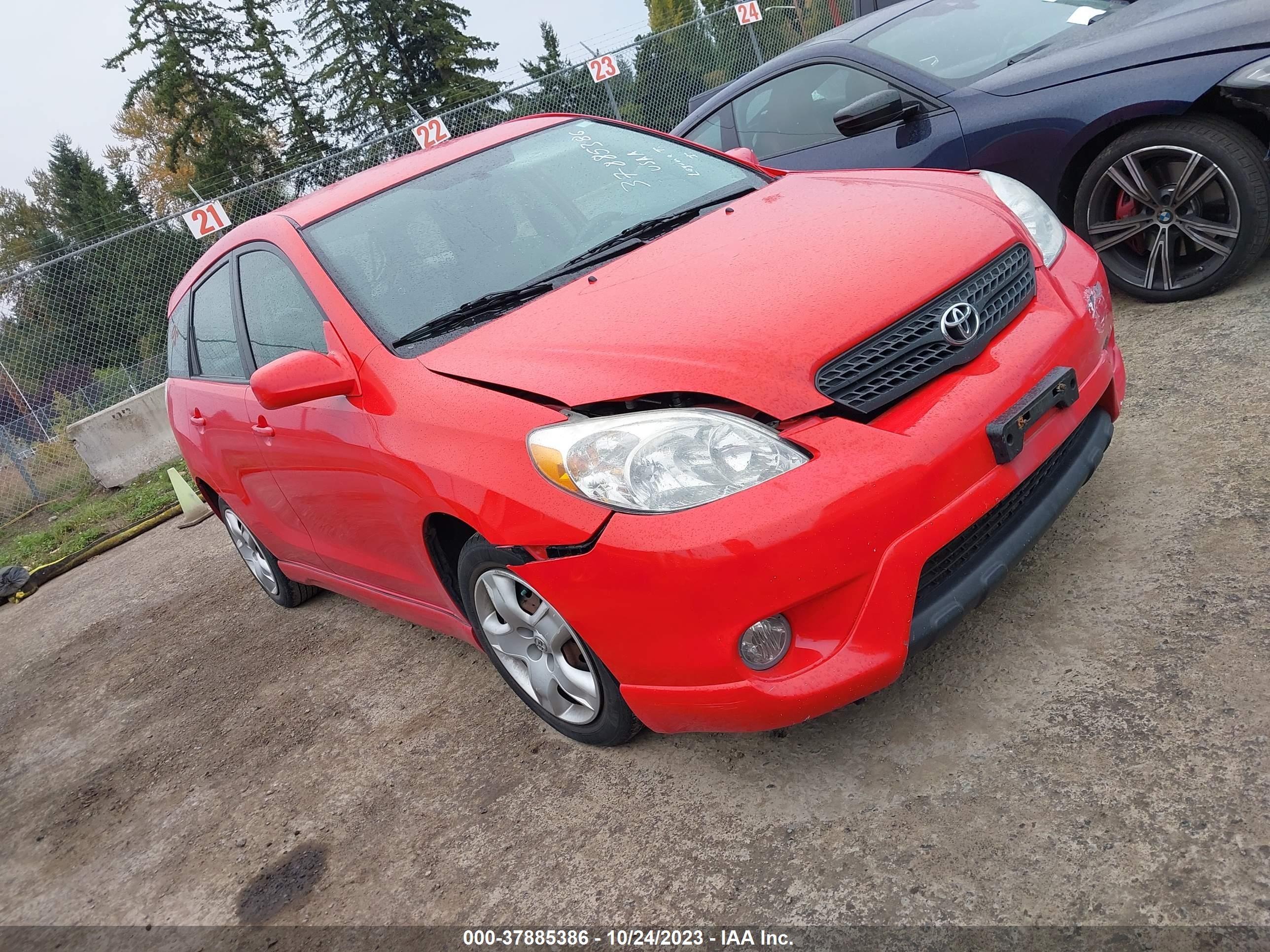 TOYOTA MATRIX 2007 2t1kr32e37c672546