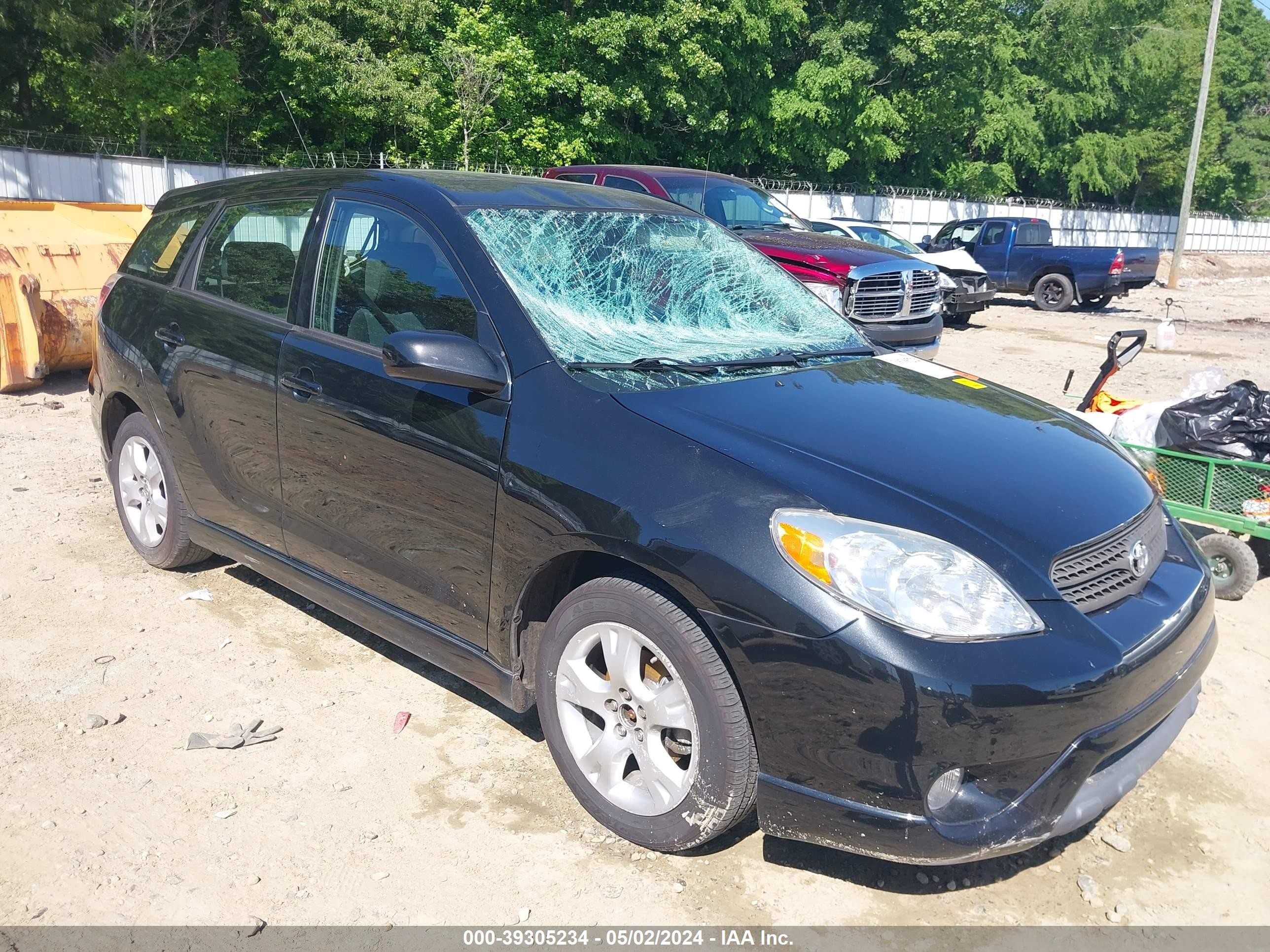 TOYOTA MATRIX 2008 2t1kr32e38c689316