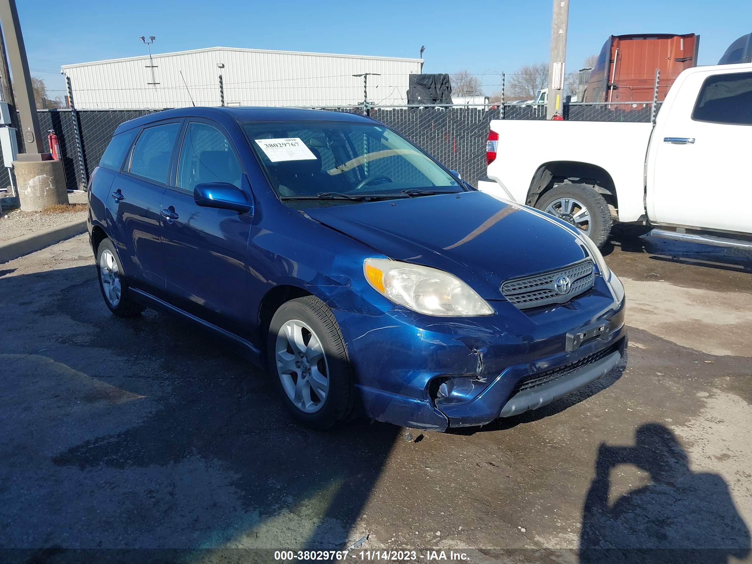 TOYOTA MATRIX 2008 2t1kr32e38c693723