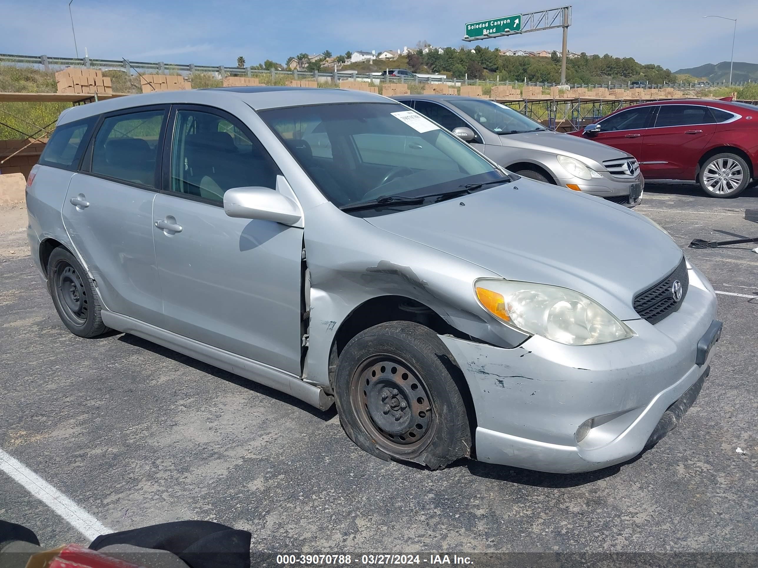 TOYOTA MATRIX 2006 2t1kr32e46c578853