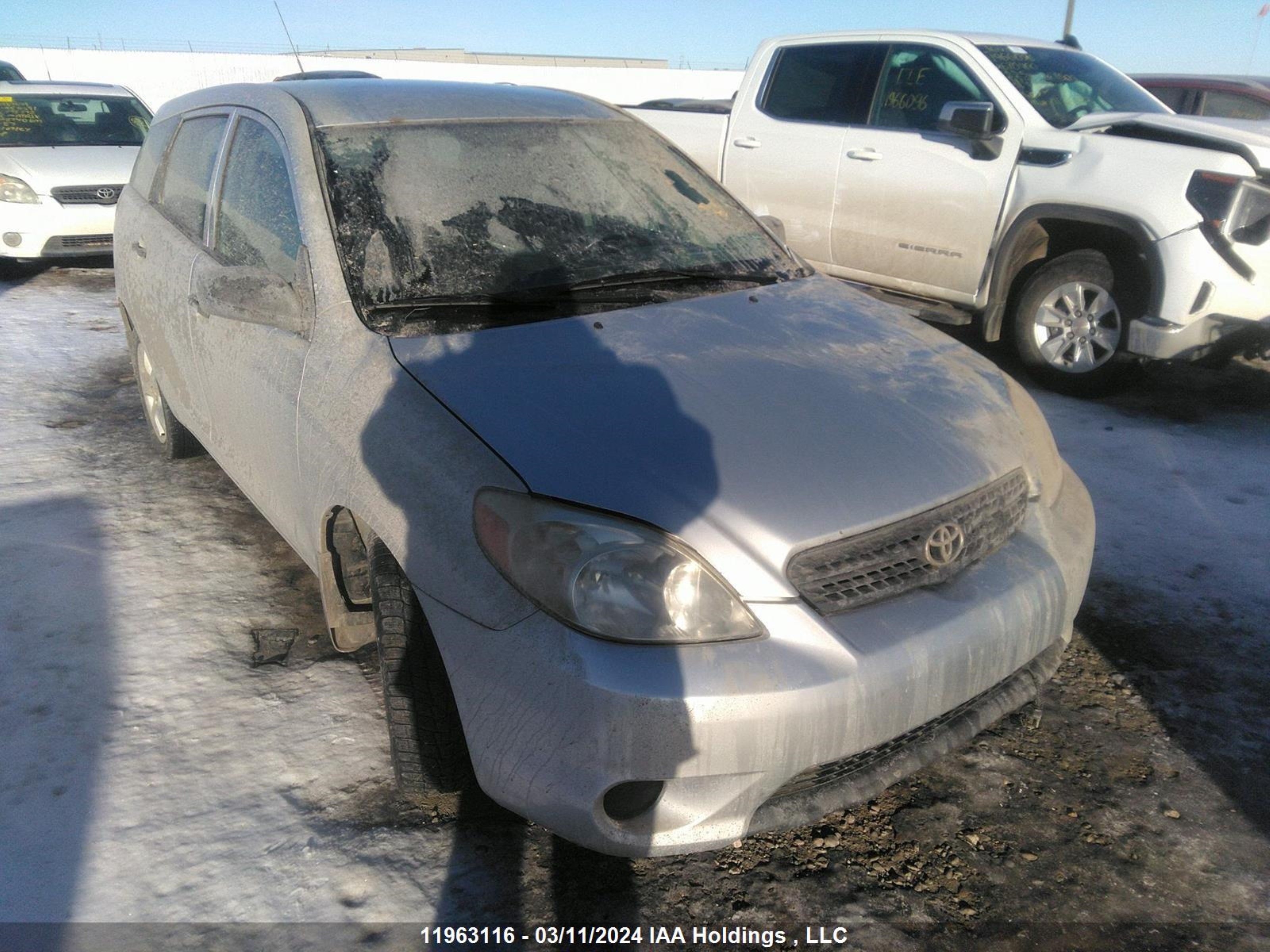 TOYOTA MATRIX 2008 2t1kr32e48c691317