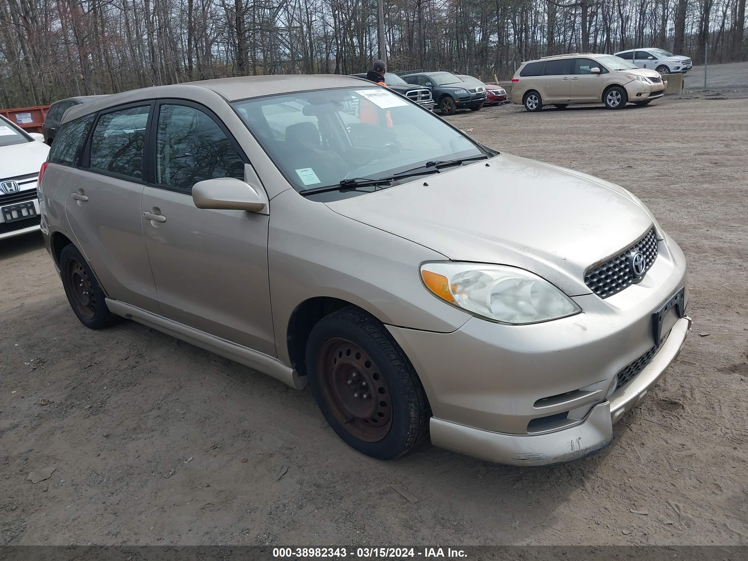 TOYOTA MATRIX 2003 2t1kr32e53c018531