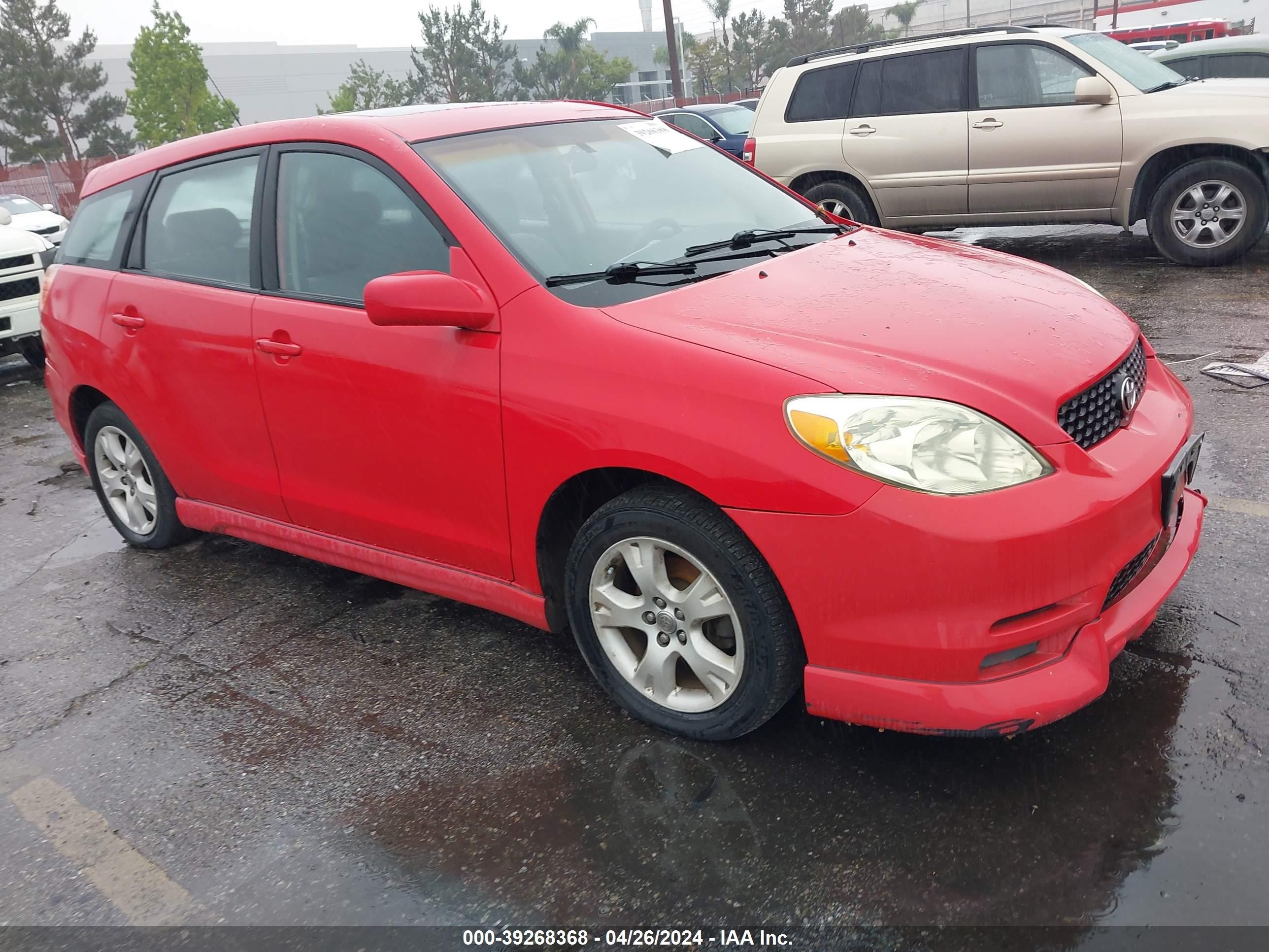 TOYOTA MATRIX 2003 2t1kr32e53c047155