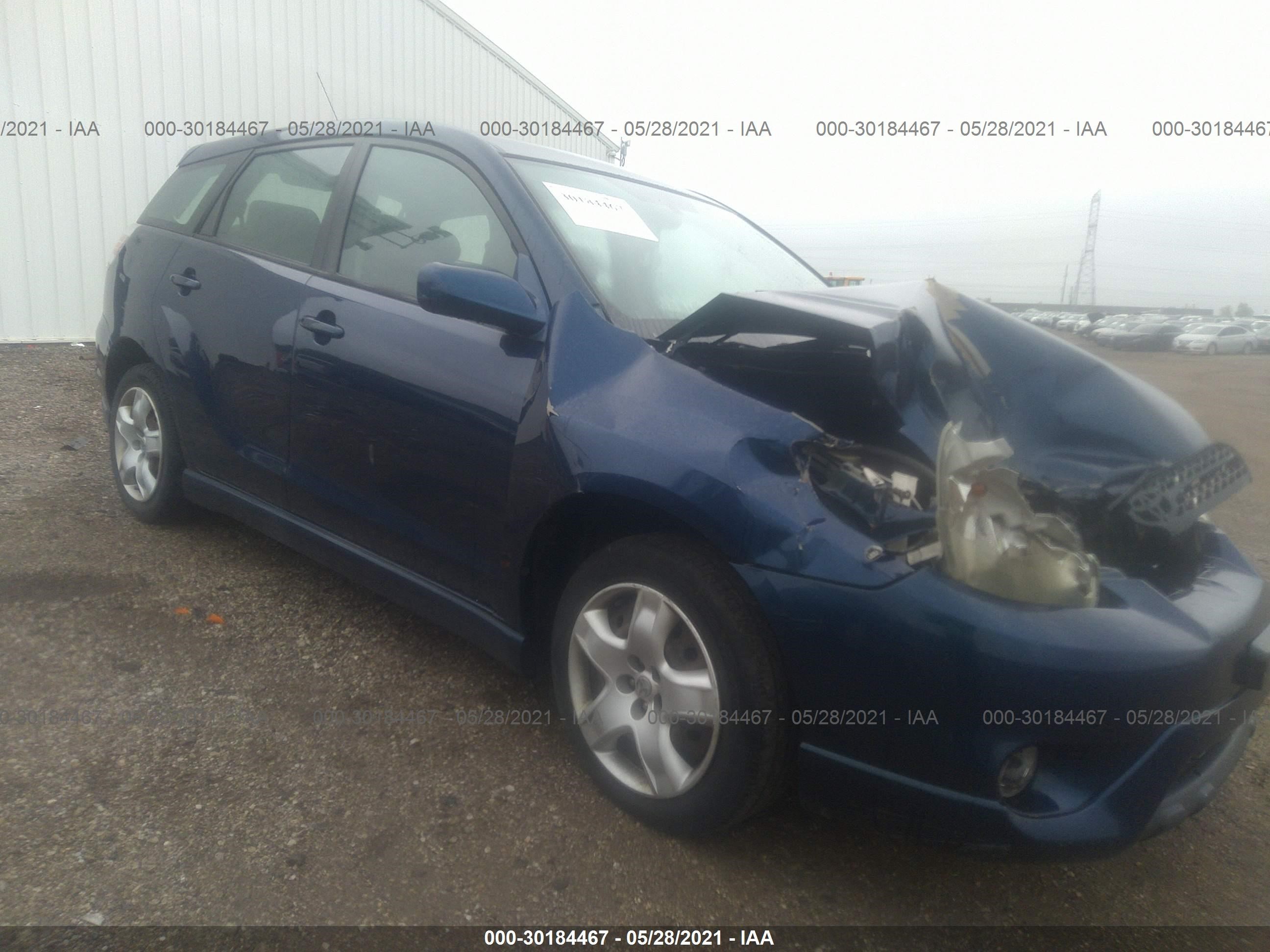 TOYOTA MATRIX 2005 2t1kr32e55c328620