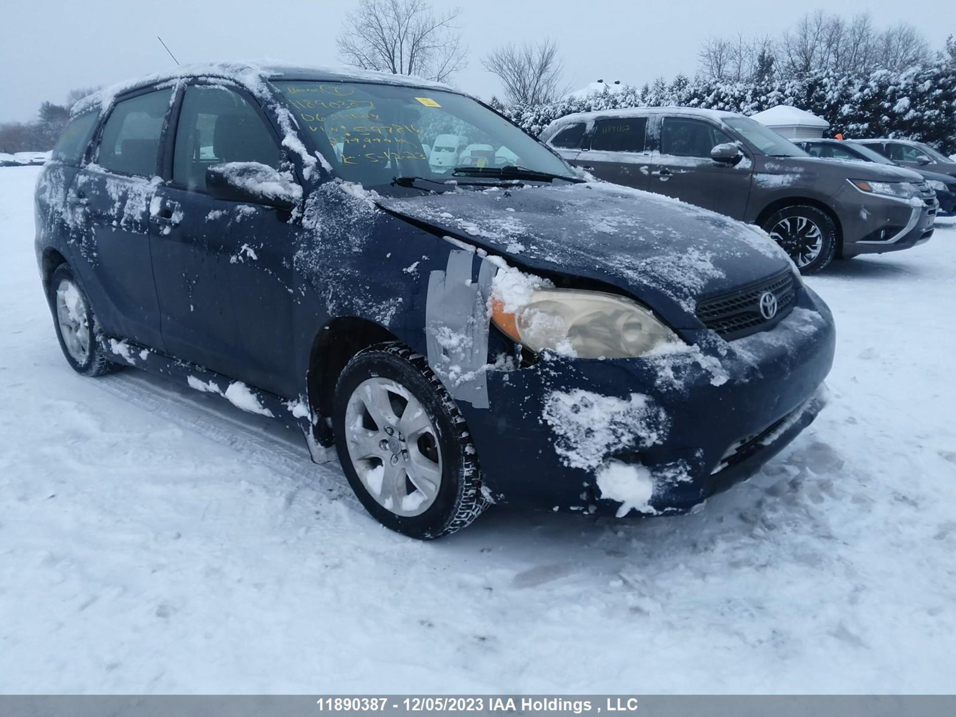 TOYOTA MATRIX 2006 2t1kr32e56c597816