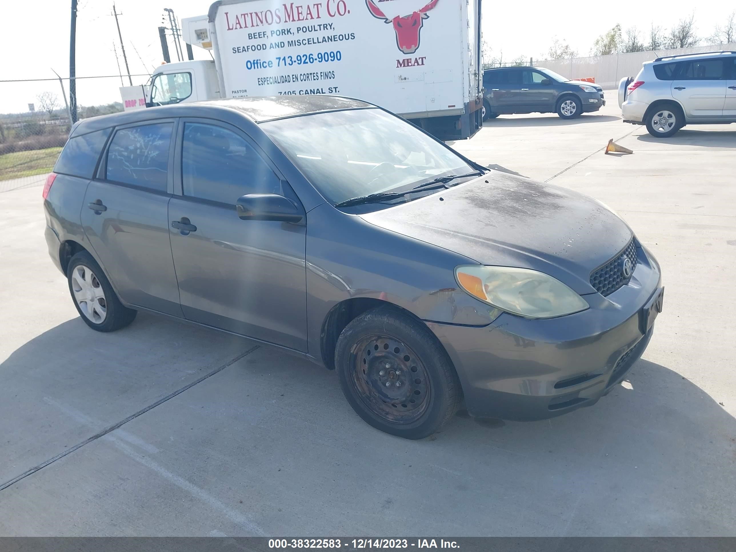 TOYOTA MATRIX 2004 2t1kr32e64c206959