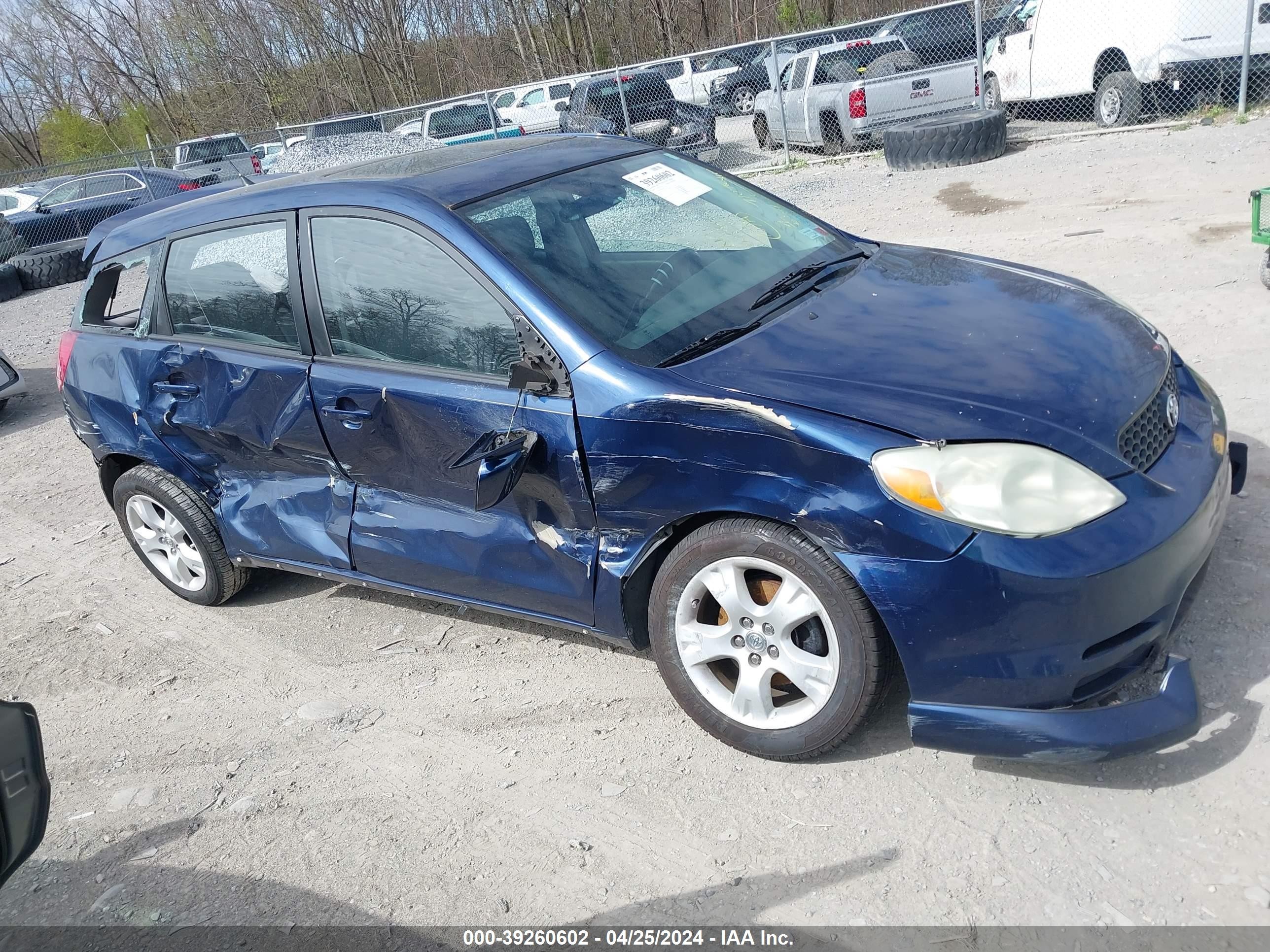 TOYOTA MATRIX 2004 2t1kr32e64c264537