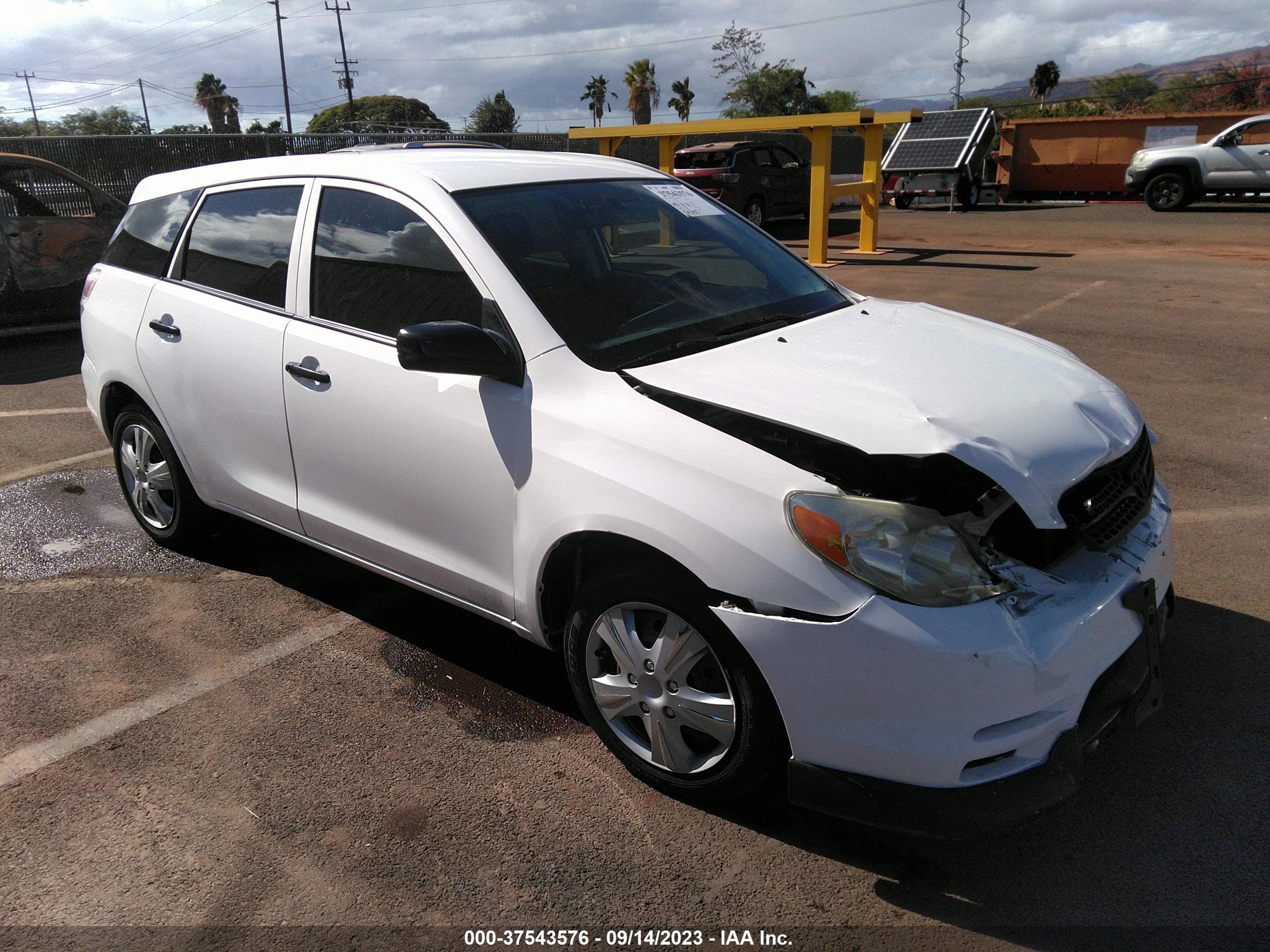 TOYOTA MATRIX 2008 2t1kr32e68c716217