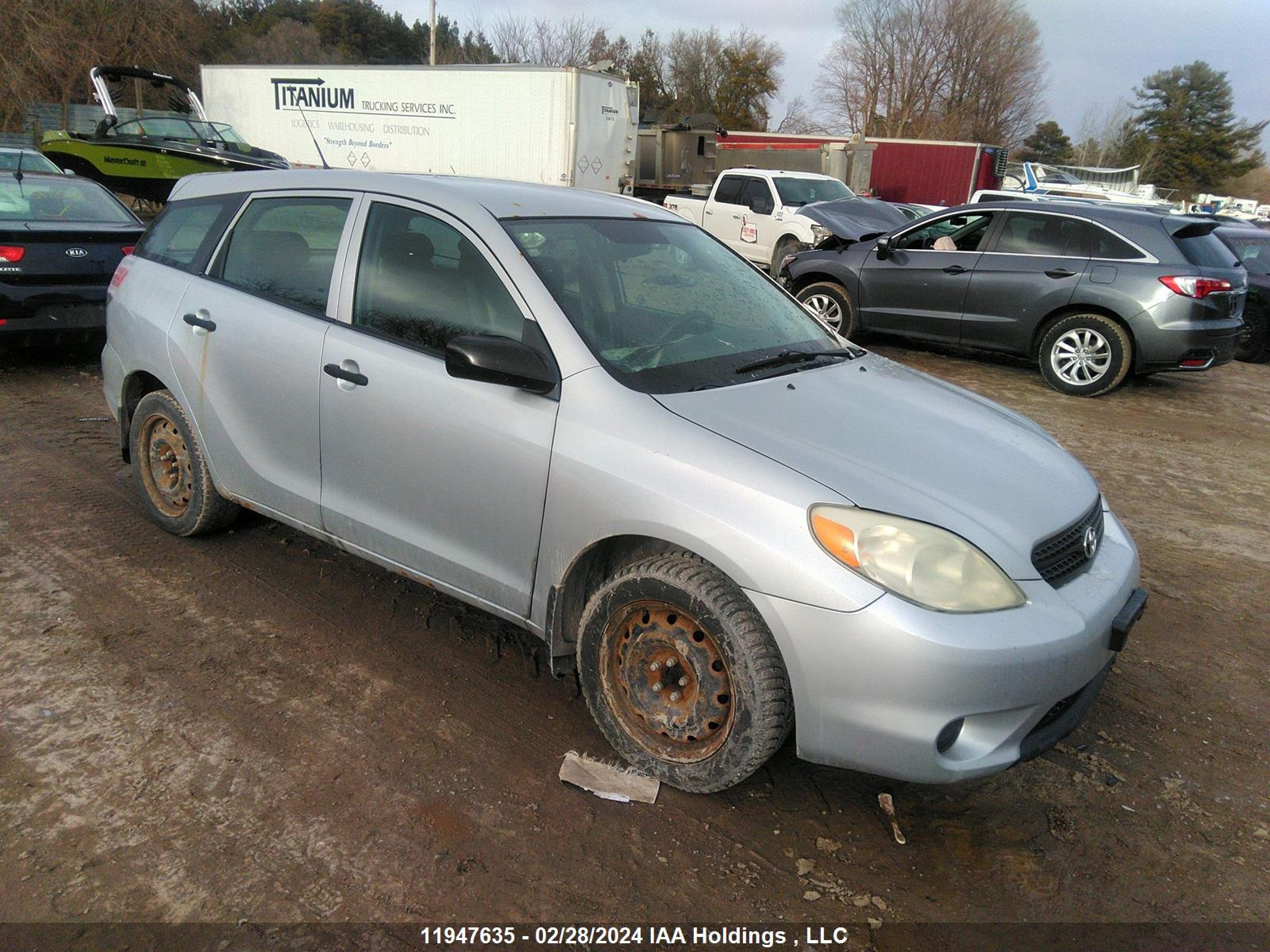 TOYOTA MATRIX 2005 2t1kr32e75c890342