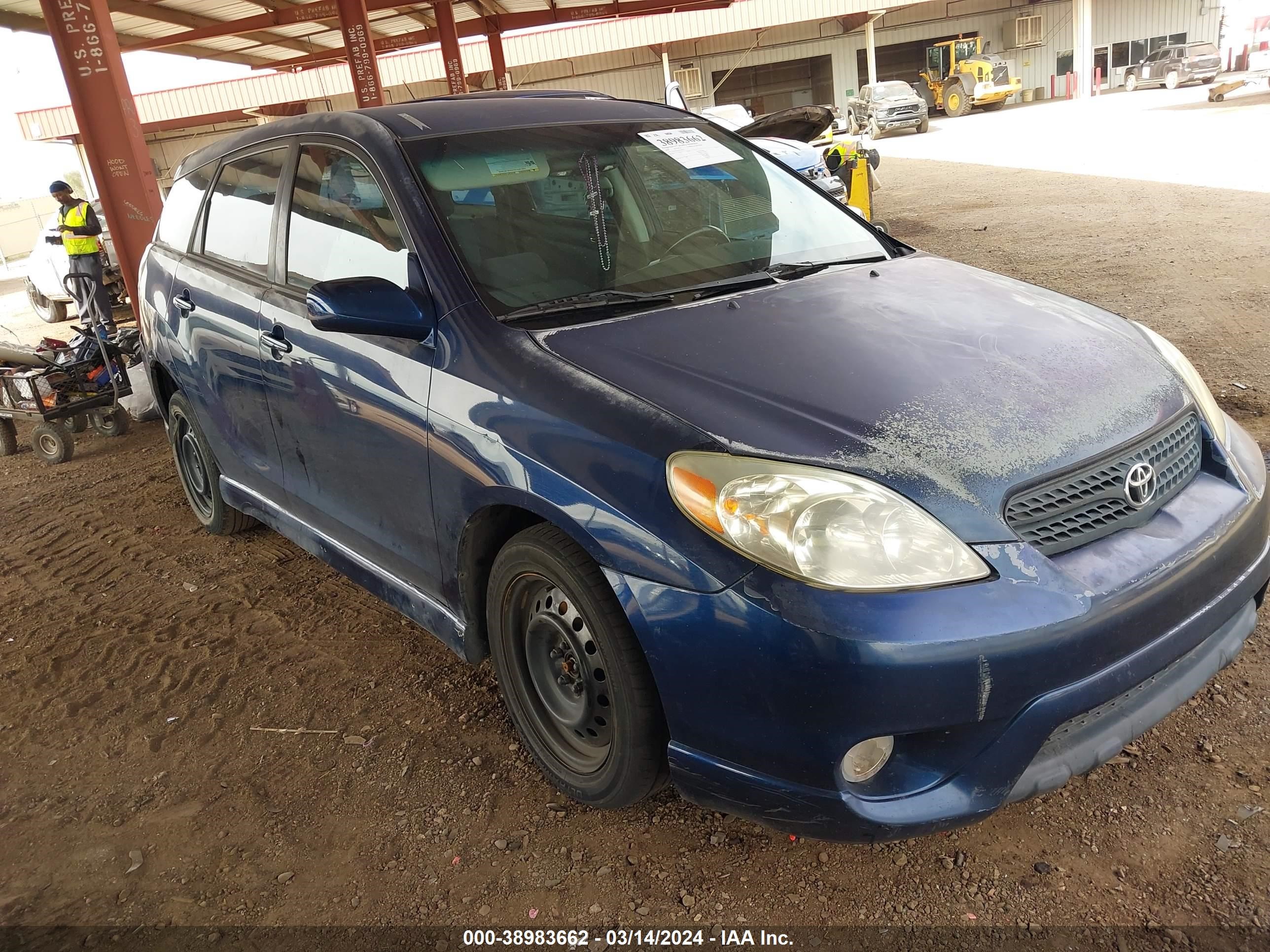 TOYOTA MATRIX 2006 2t1kr32e76c555728