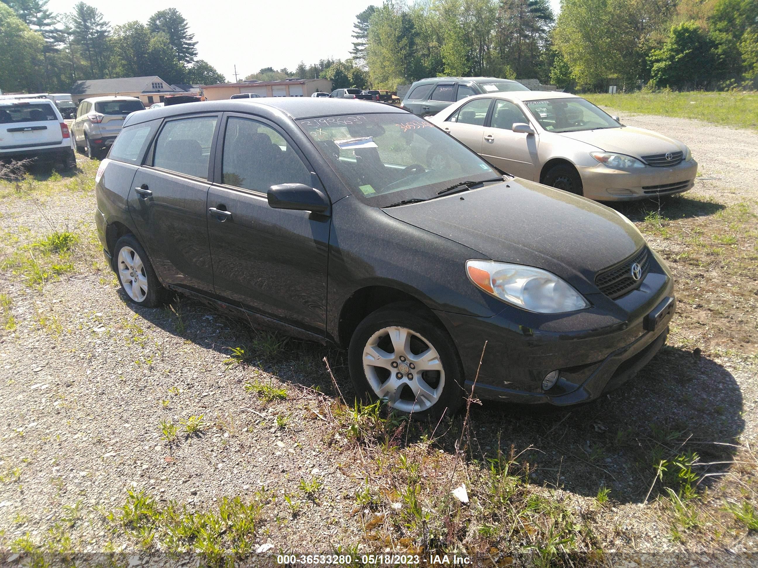 TOYOTA MATRIX 2006 2t1kr32e76c604040