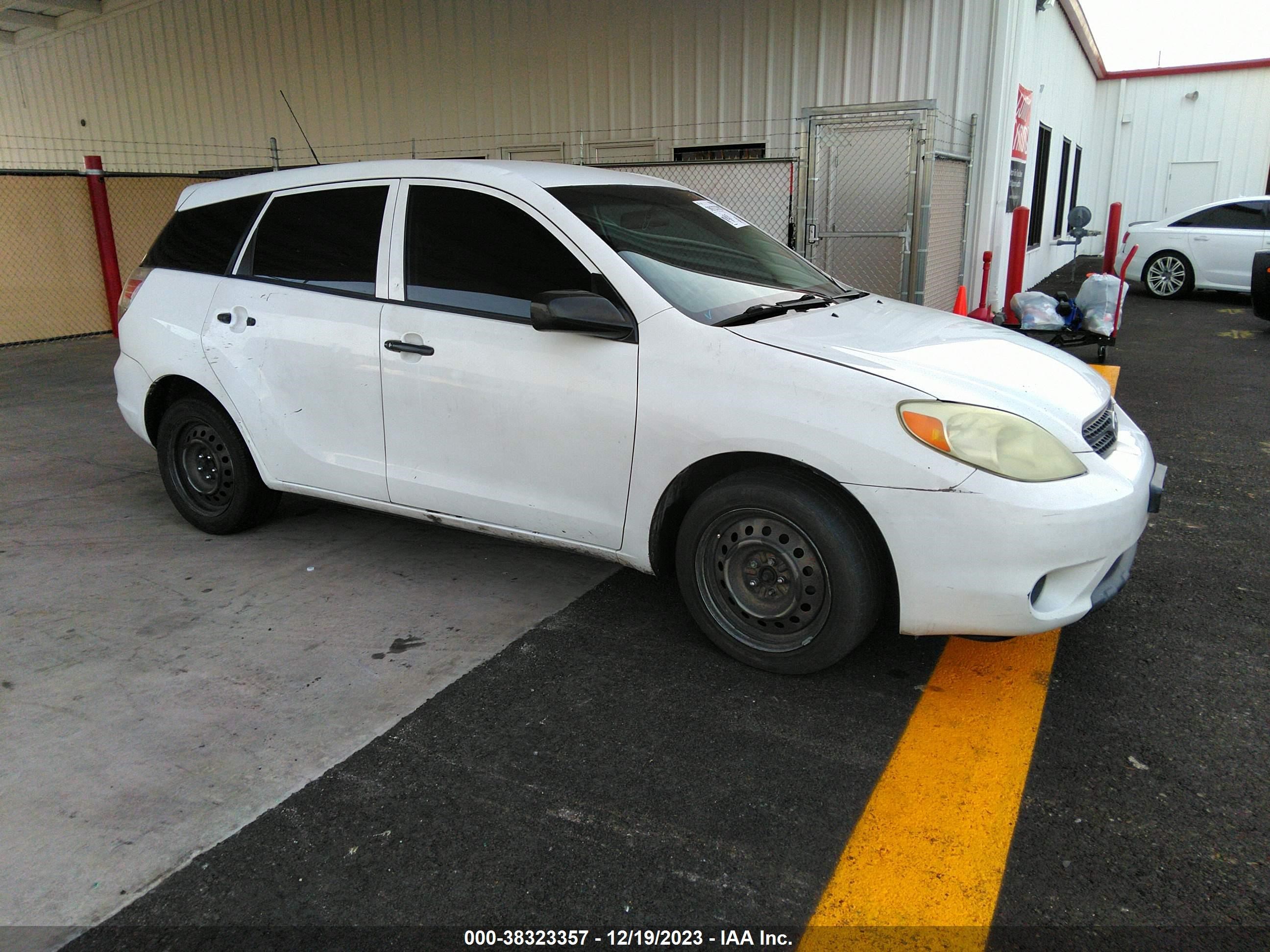 TOYOTA MATRIX 2007 2t1kr32e77c628730