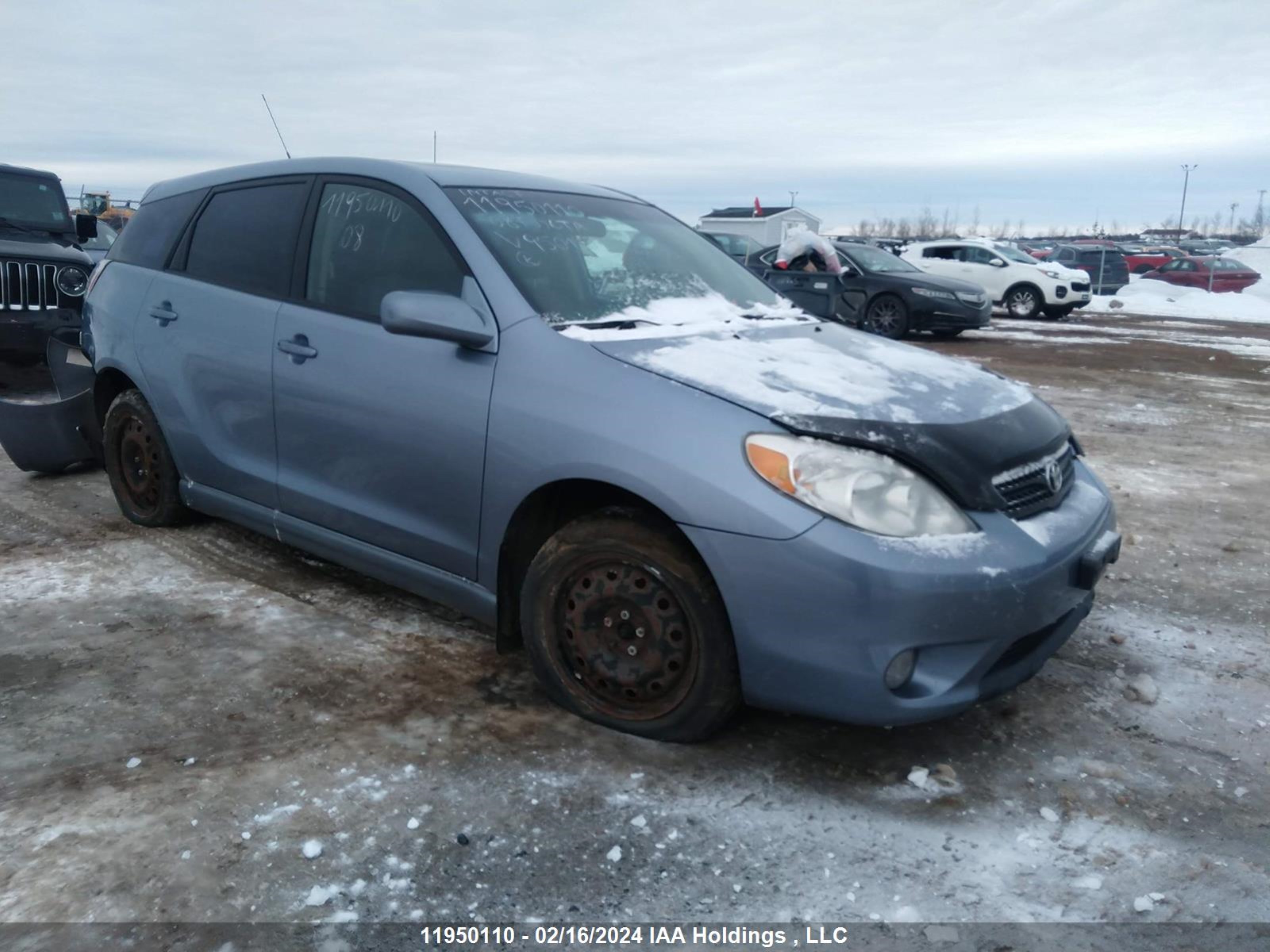 TOYOTA MATRIX 2008 2t1kr32e78c691957