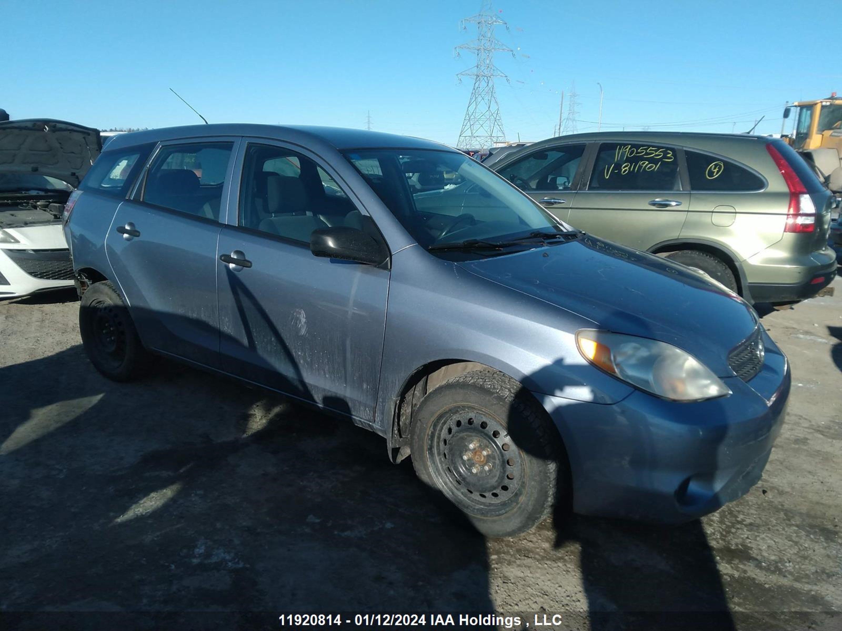 TOYOTA MATRIX 2008 2t1kr32e78c718834