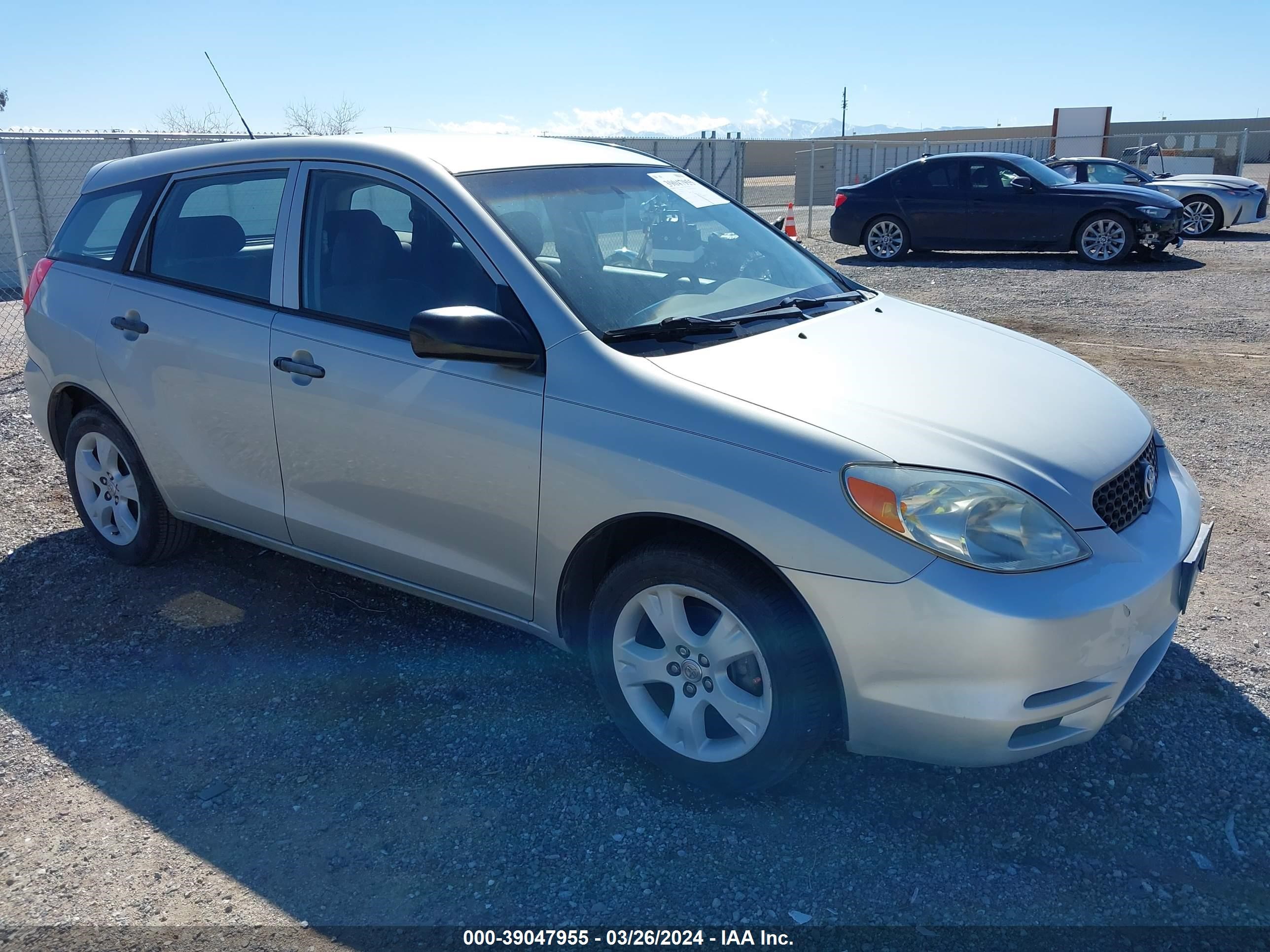 TOYOTA MATRIX 2003 2t1kr32e83c111205