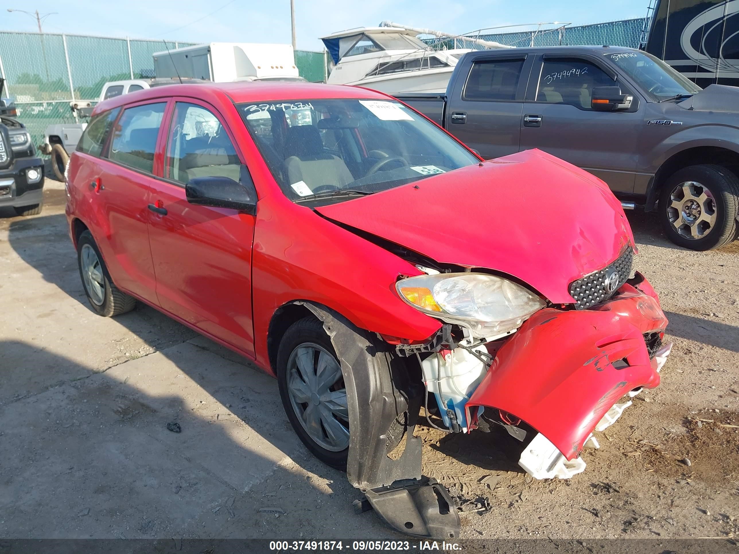 TOYOTA MATRIX 2003 2t1kr32e83c135472