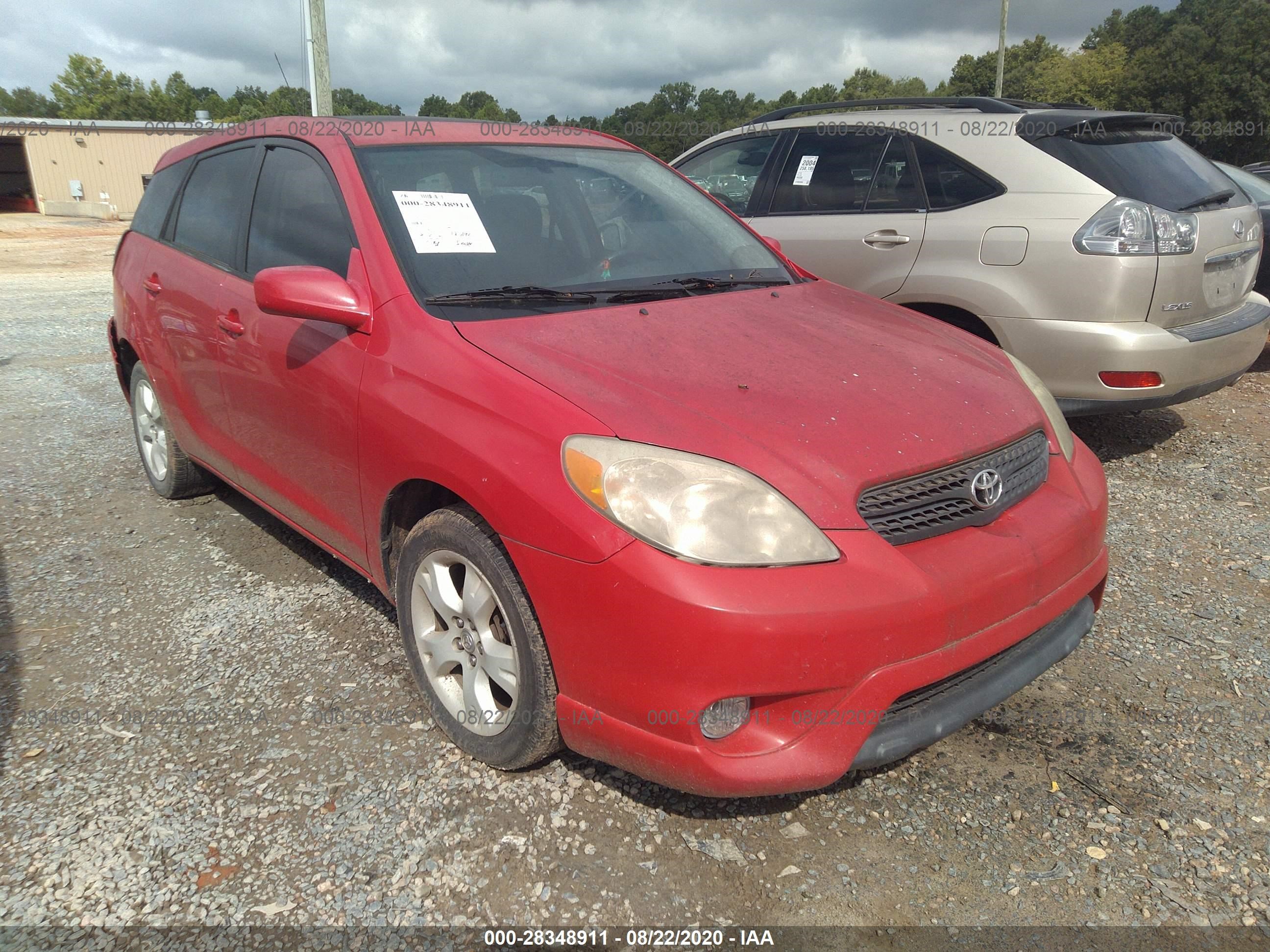 TOYOTA MATRIX 2005 2t1kr32e85c333231