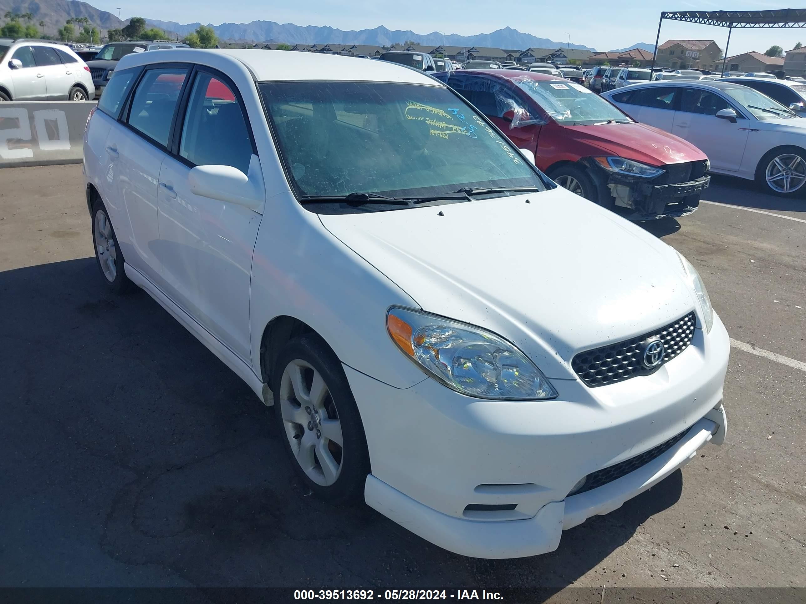 TOYOTA MATRIX 2003 2t1kr32e93c042511