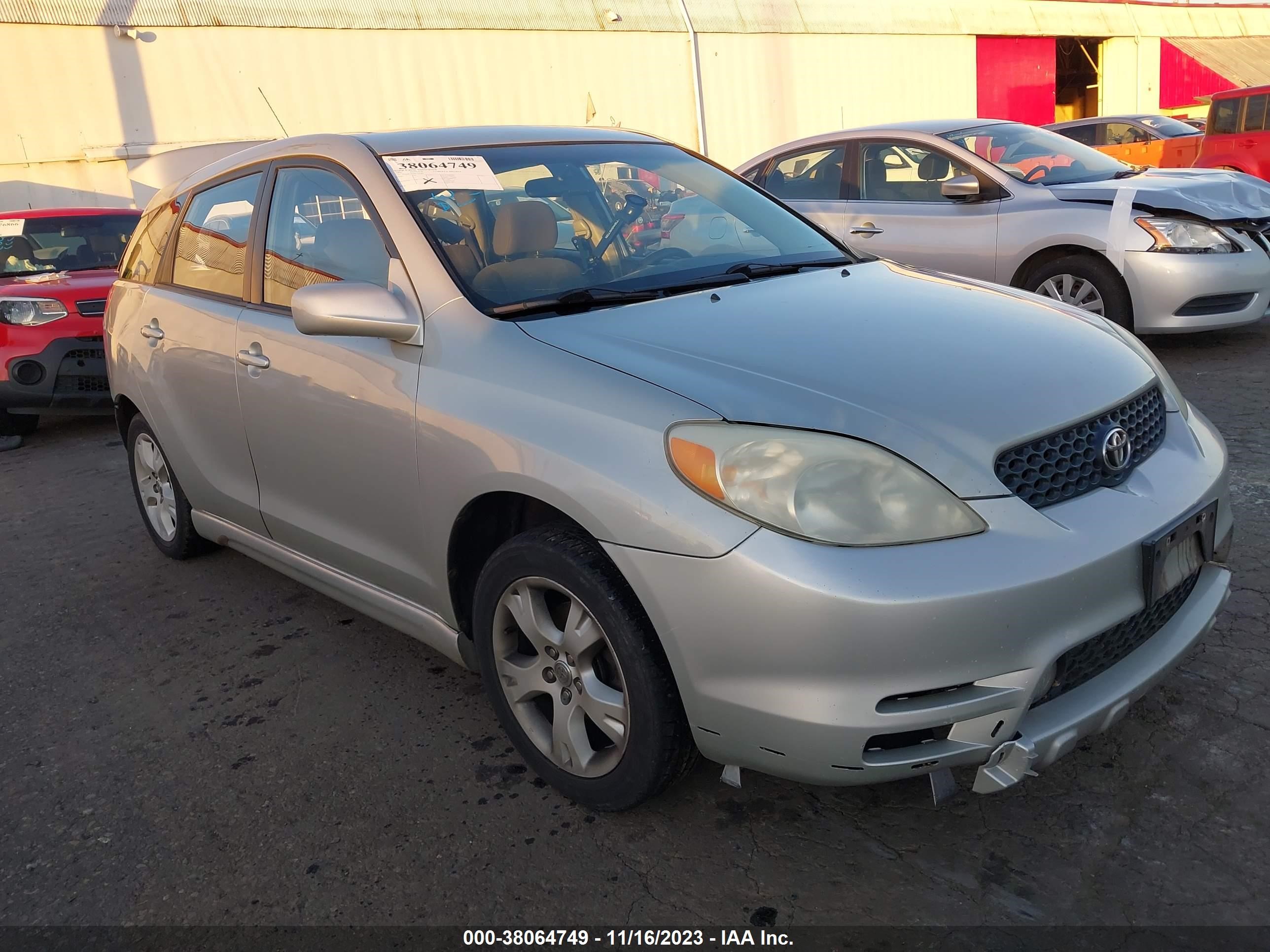 TOYOTA MATRIX 2003 2t1kr32e93c115389