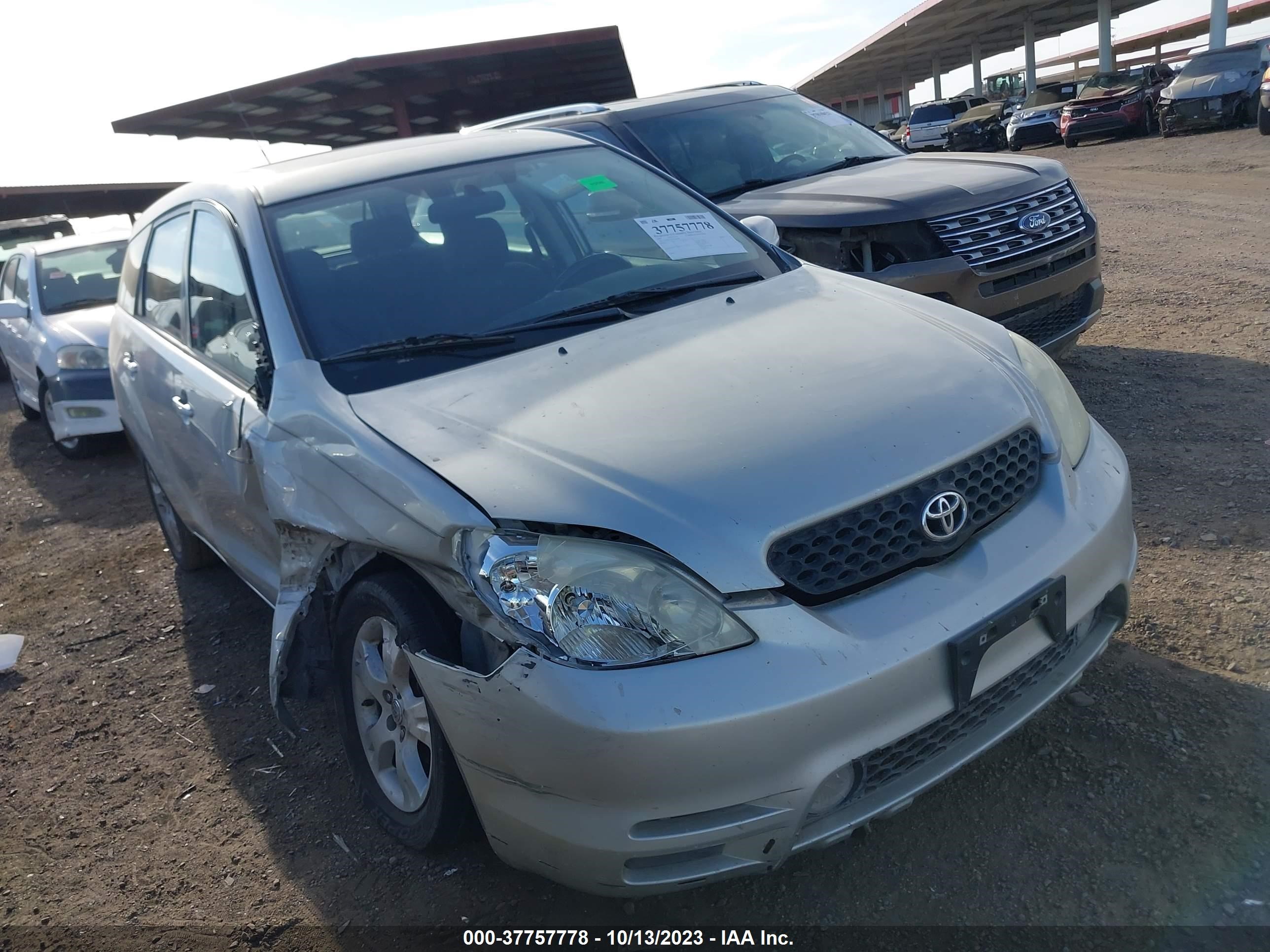 TOYOTA MATRIX 2003 2t1kr32e93c162308