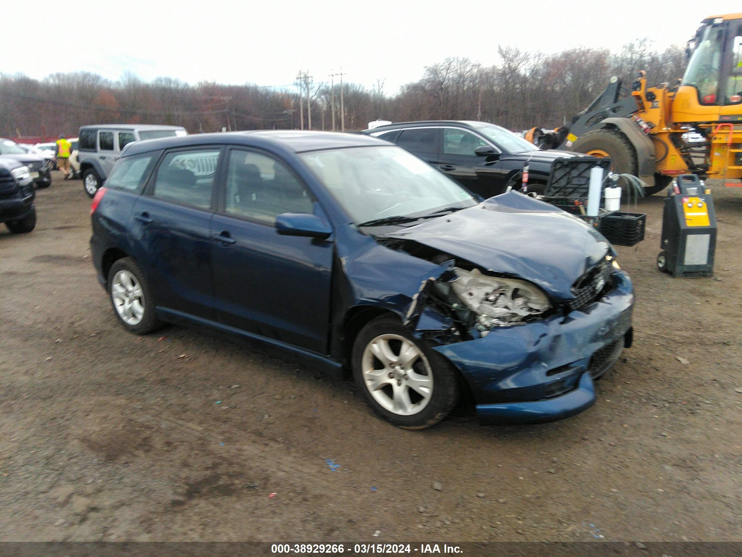 TOYOTA MATRIX 2003 2t1kr32ex3c150880