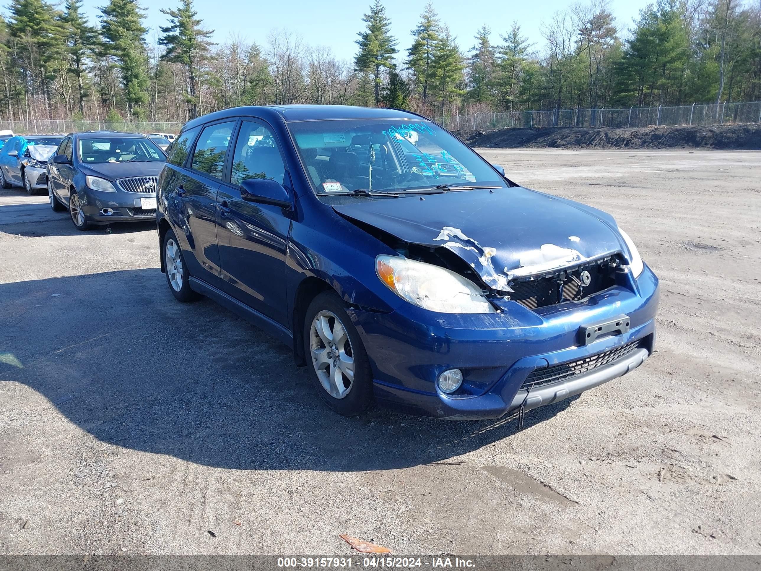 TOYOTA MATRIX 2005 2t1kr32ex5c392121